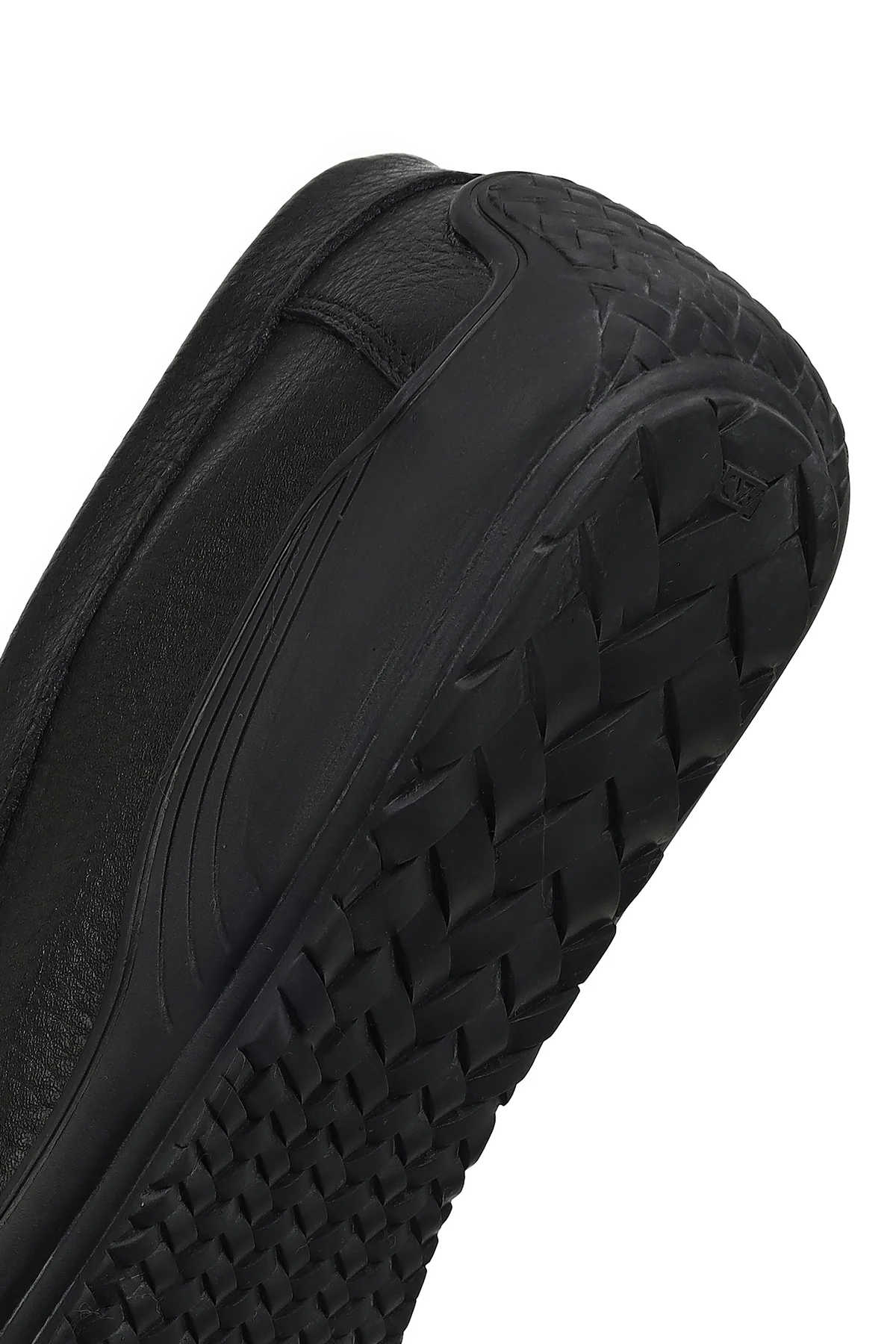 Erkek Siyah Tokalı Deri Loafer - Image 8