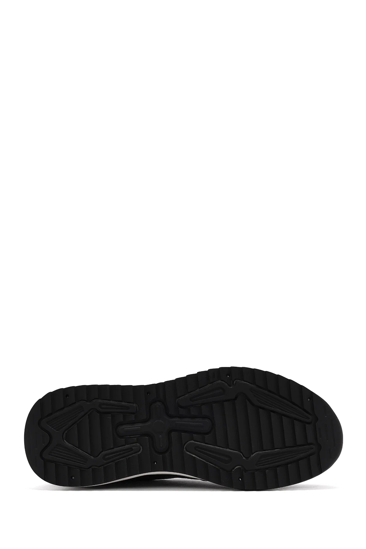Erkek Taba Bağcıklı Deri Casual Sneaker - Image 4
