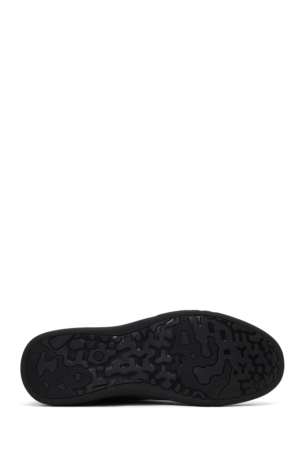 Erkek Taba Bağcıklı Nubuk Deri Casual Sneaker - Image 4