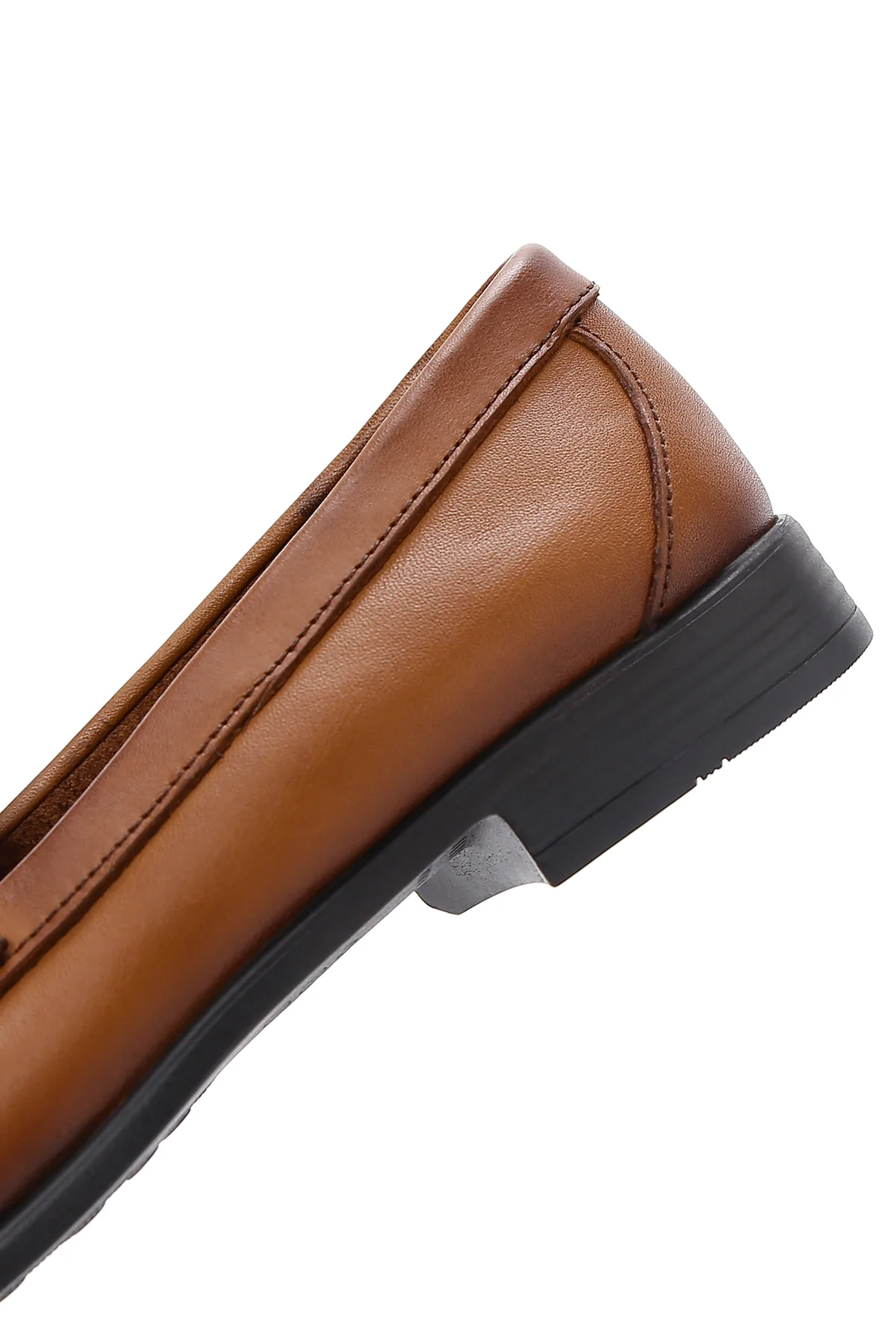 Erkek Taba Deri Casual Loafer - Image 7
