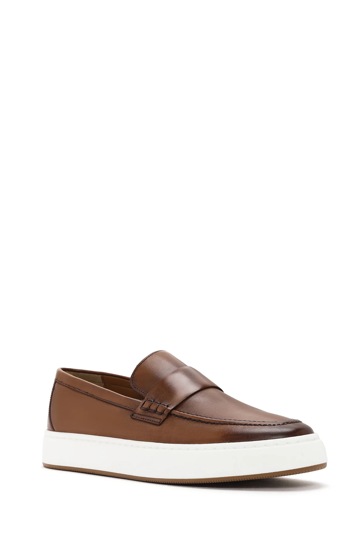 Erkek Taba Deri Loafer - Image 6