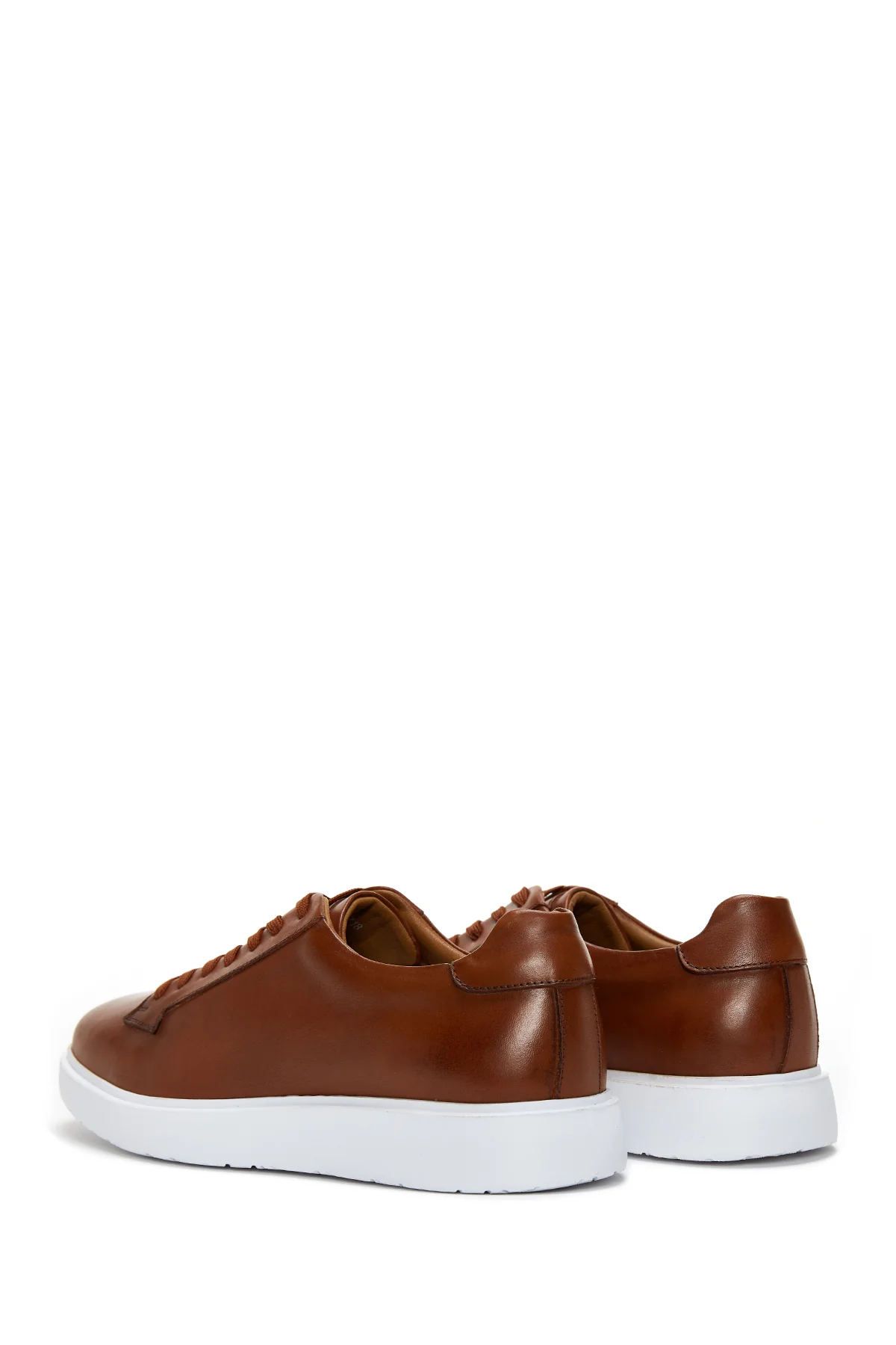 Erkek Taba Deri Sneaker - Image 5
