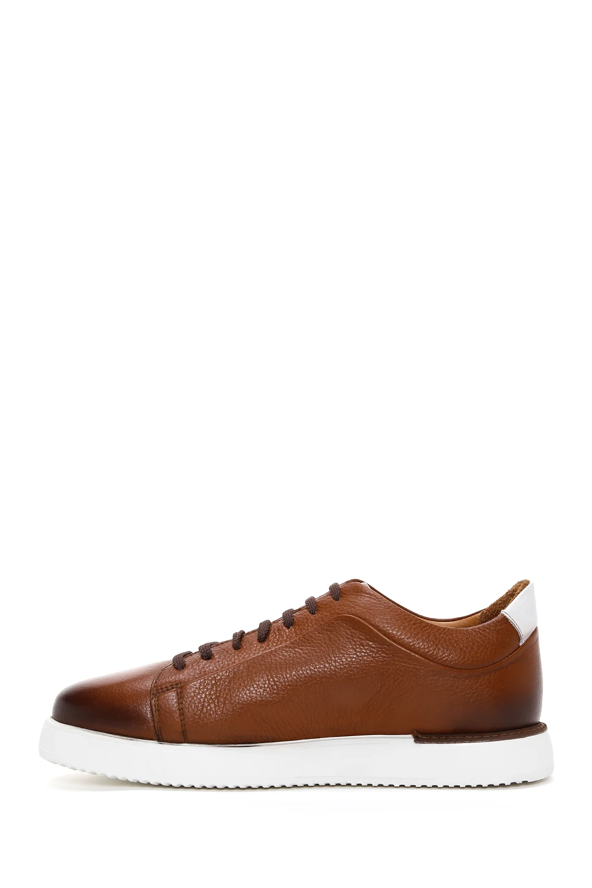 Erkek Taba Deri Sneaker - Image 2