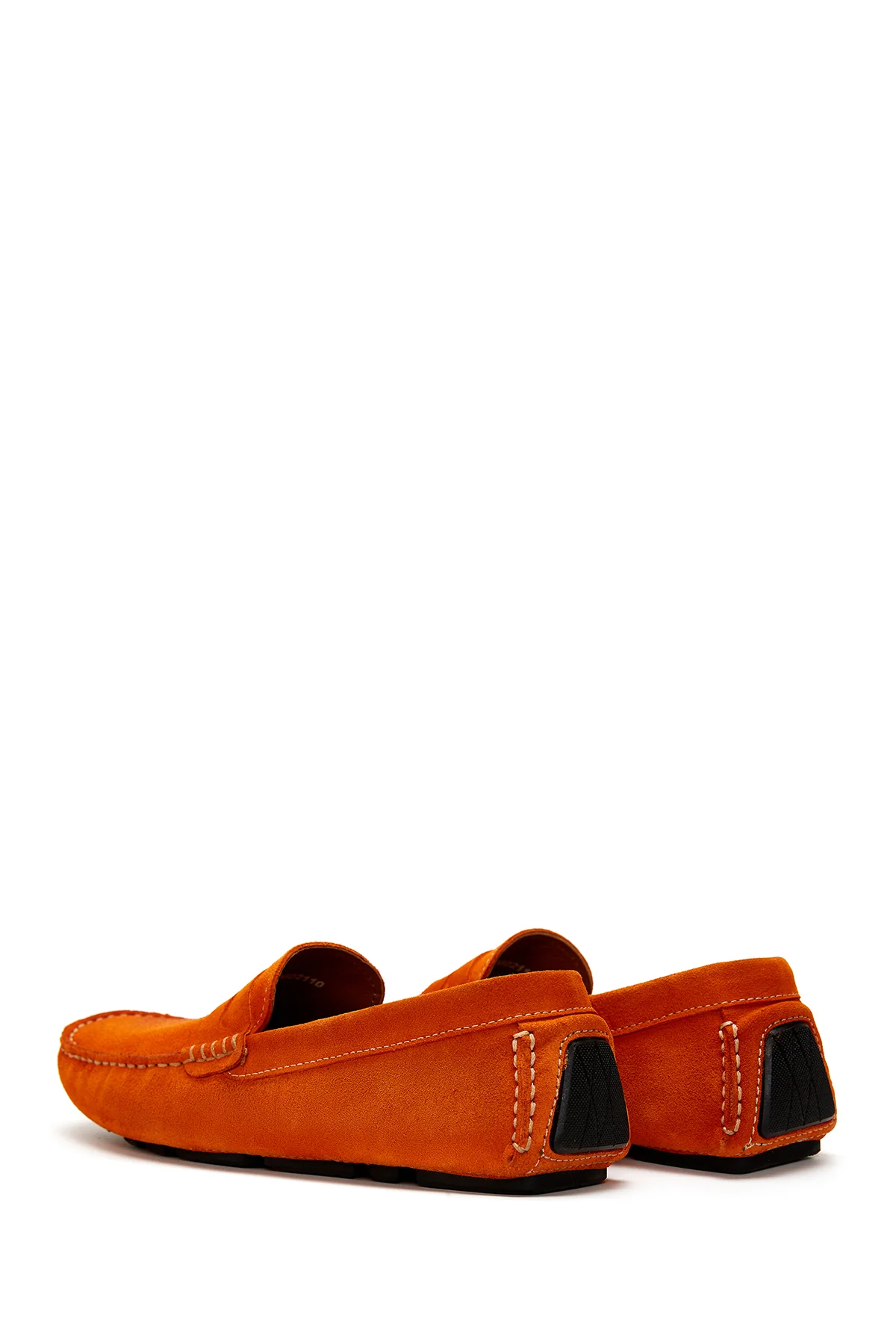 Erkek Turuncu Süet Deri Loafer - Image 5