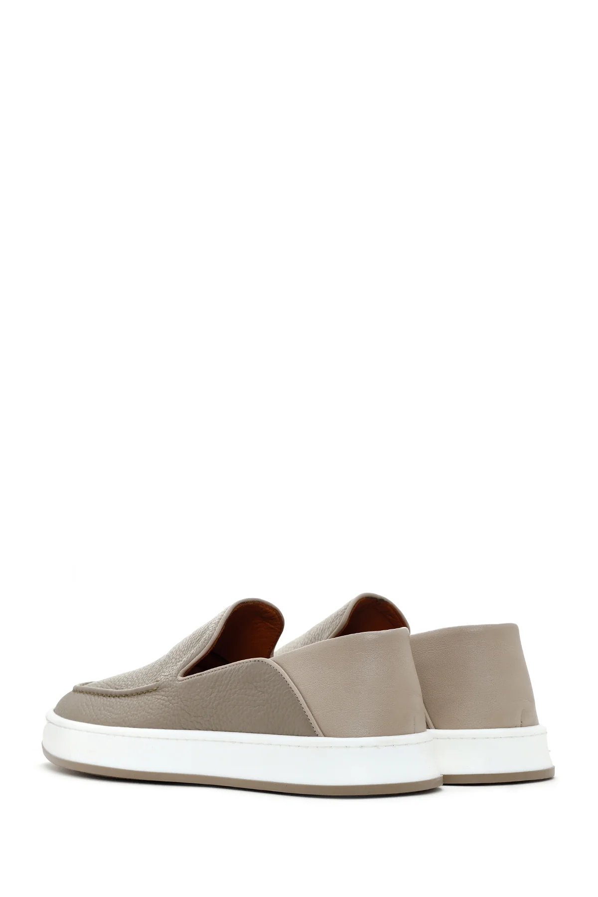 Erkek Vizon Deri Casual Loafer - Image 5
