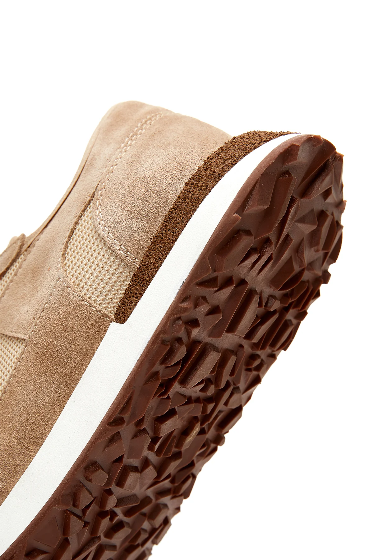 Erkek Vizon Deri Sneaker - Image 7