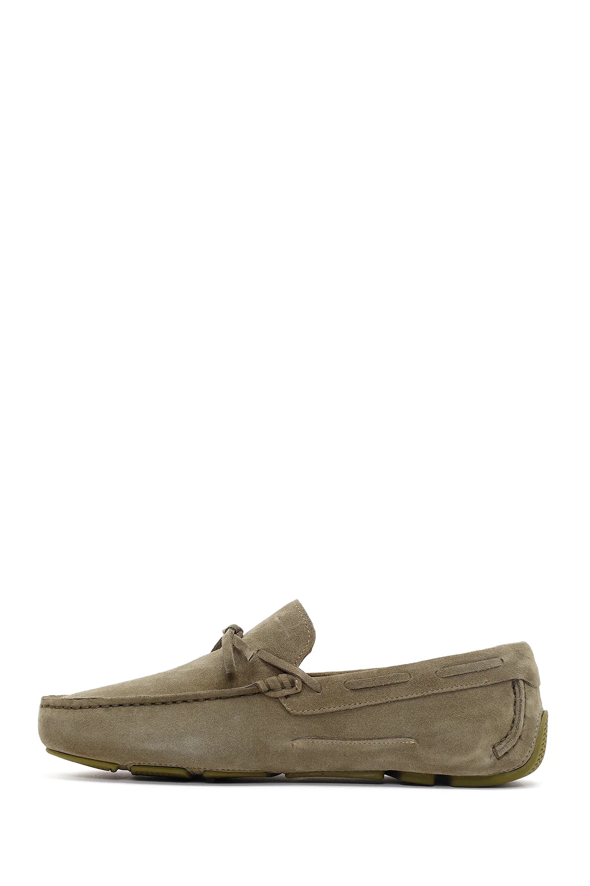 Erkek Yeşil Süet Deri Loafer - Image 3