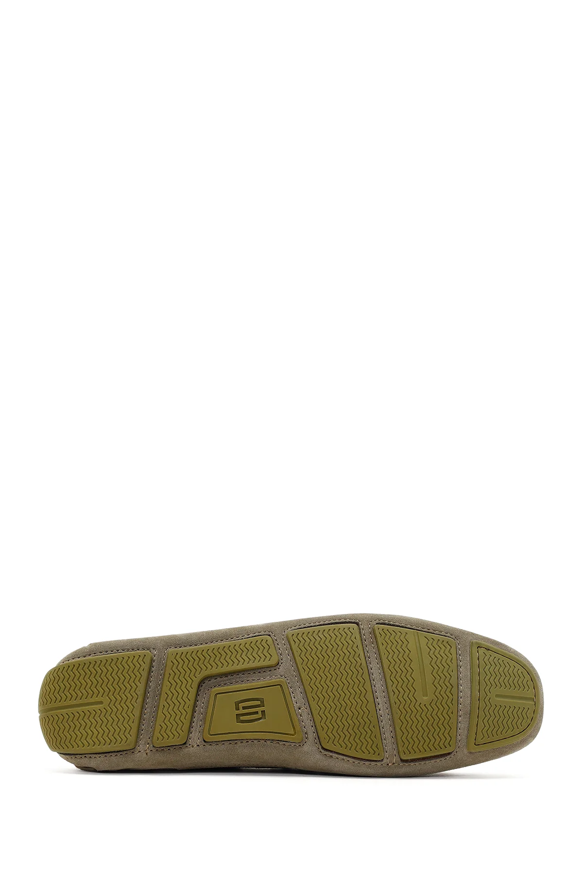 Erkek Yeşil Süet Deri Loafer - Image 5