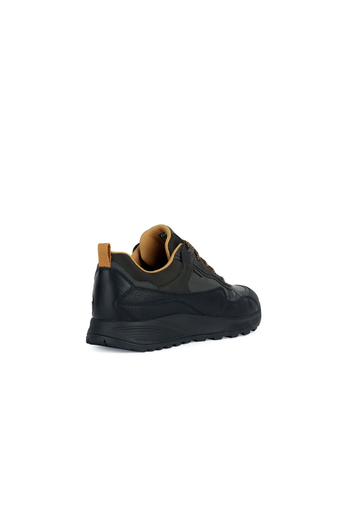 Geox Erkek Antrasit Terrestre B Abx C Bağcıklı Deri Sneaker - Image 4
