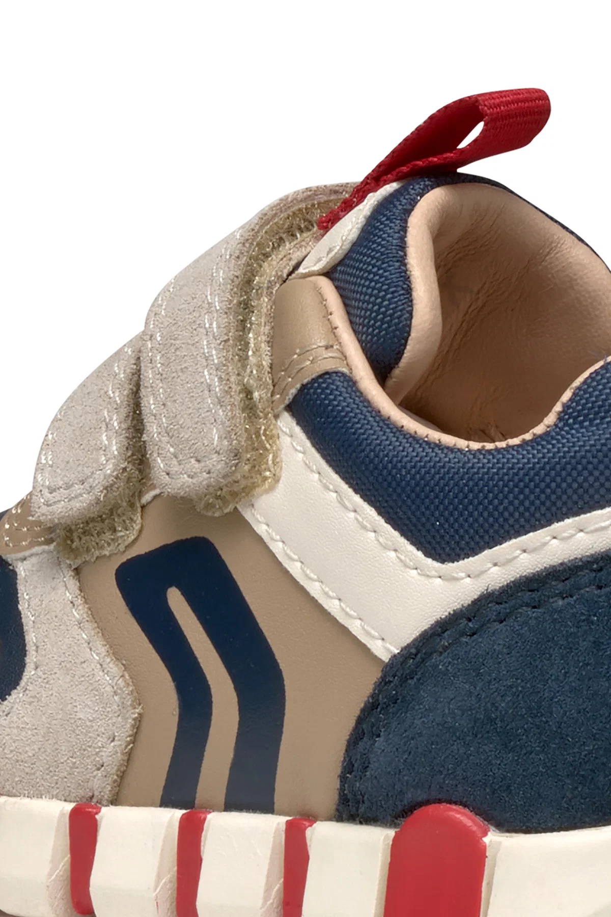 Geox Erkek Bebek Bej Iupidoo Bantlı Deri Sneaker - Image 10
