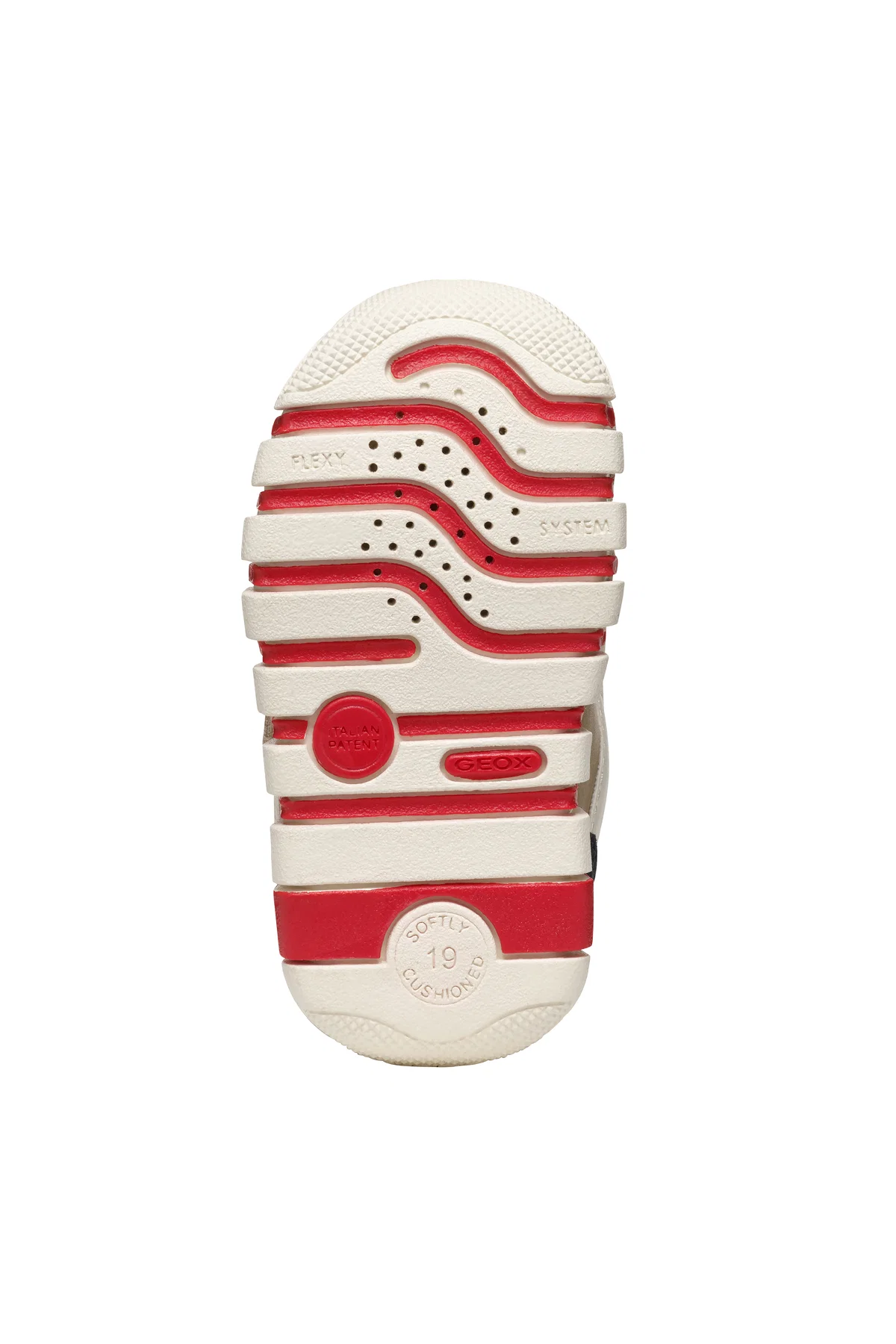 Geox Erkek Bebek Bej Iupidoo Bantlı Deri Sneaker - Image 9