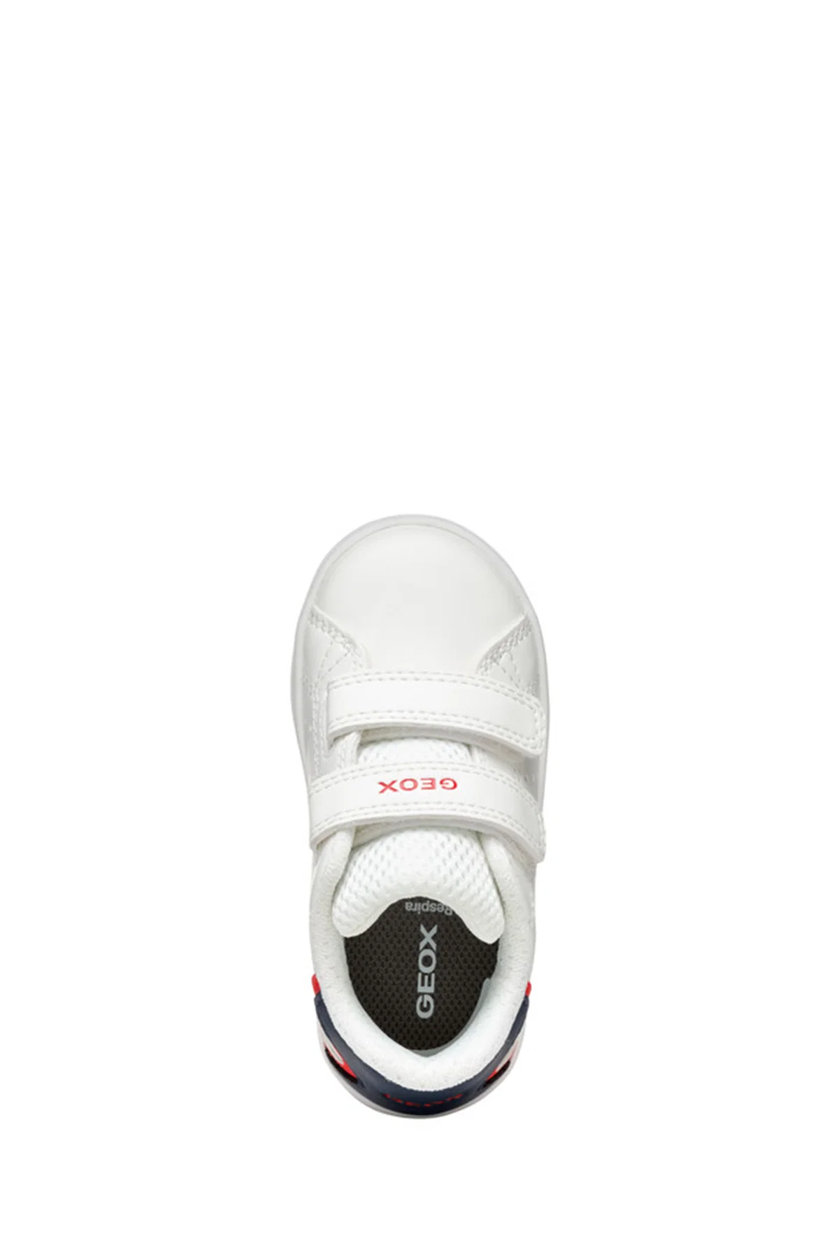 Geox Erkek Bebek Beyaz B Eclyper A - Synt. Lea Çift Bantlı Sneaker - Image 5