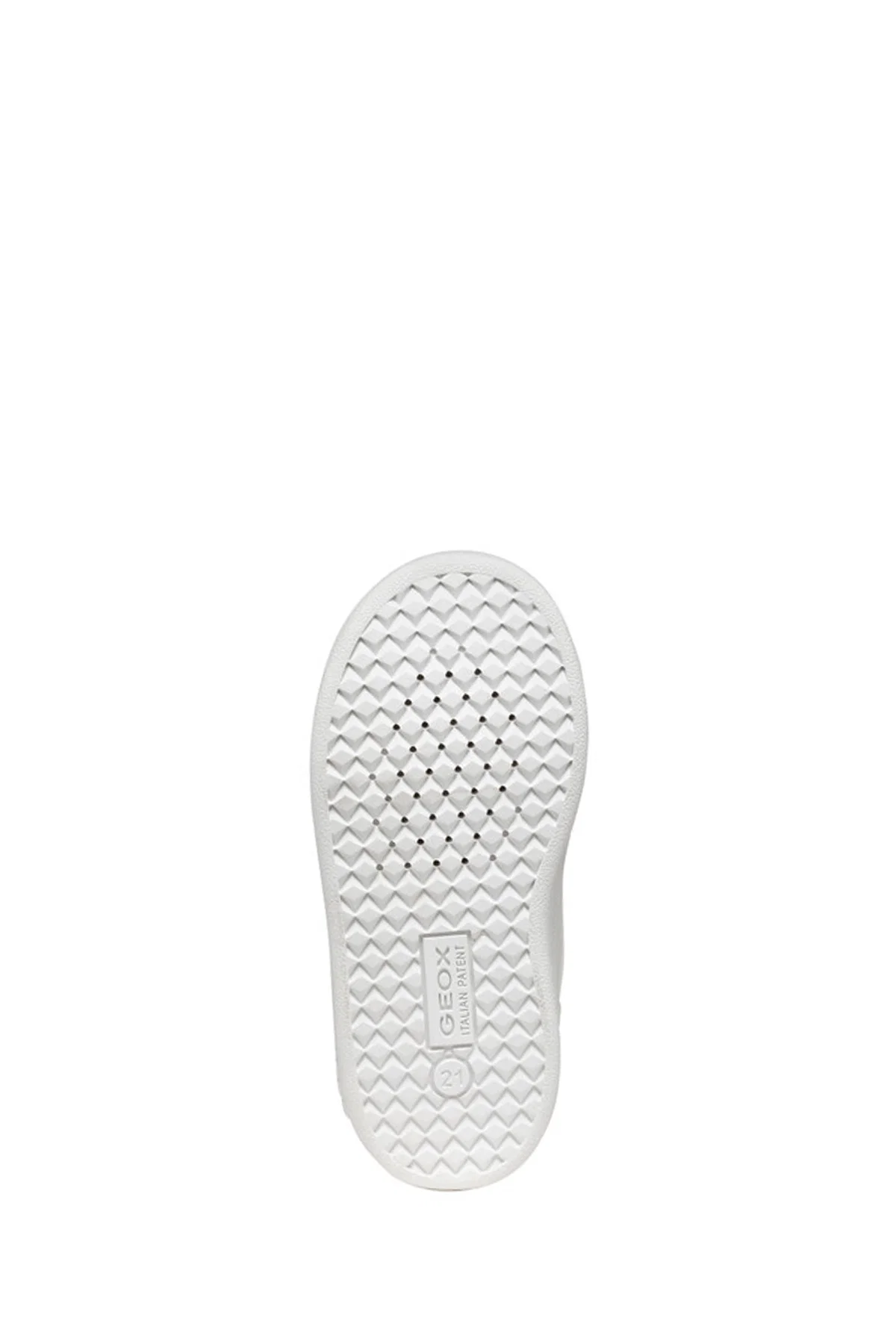 Geox Erkek Bebek Beyaz B Eclyper A - Synt. Lea Çift Bantlı Sneaker - Image 6