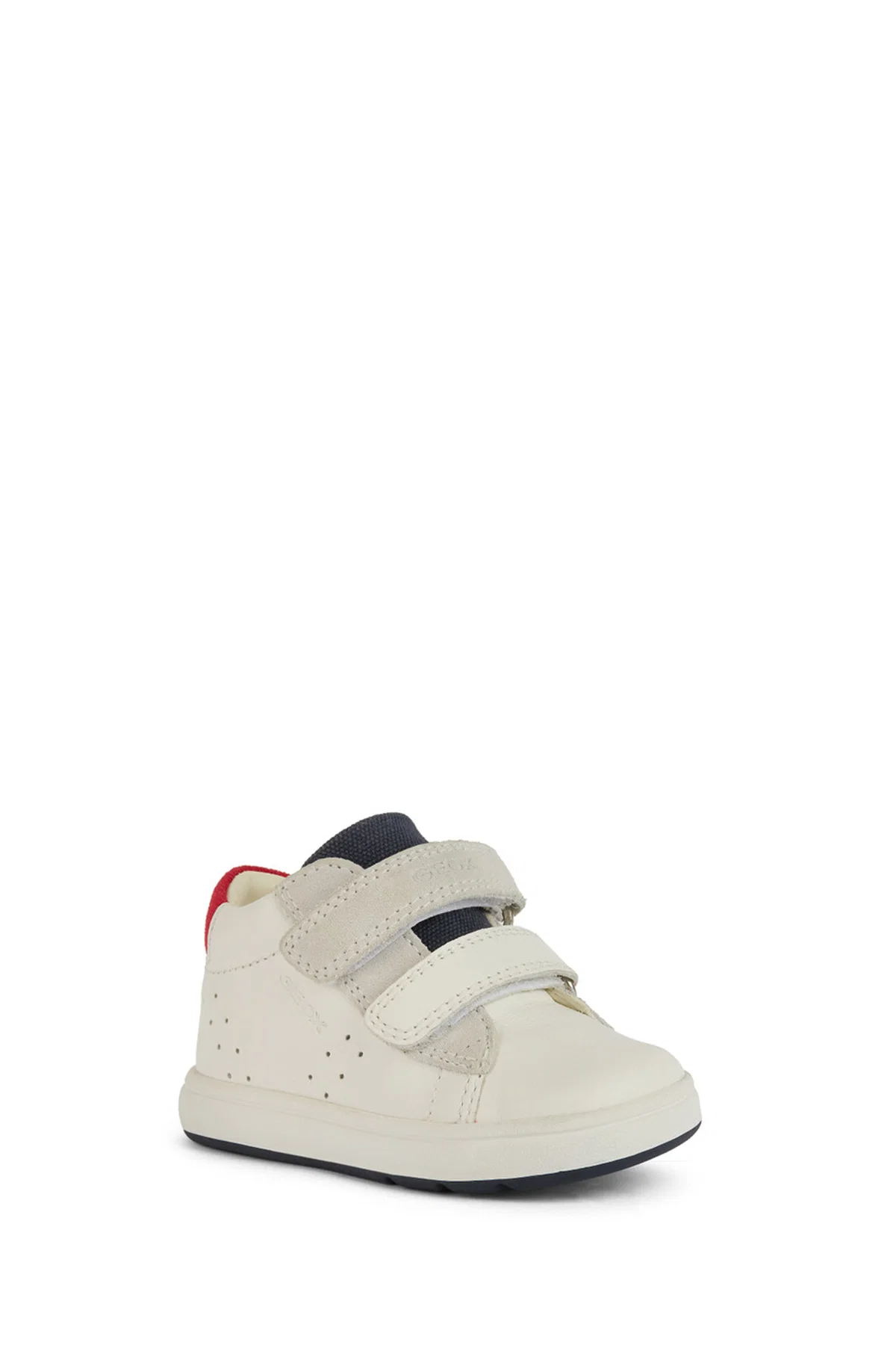 Geox Erkek Bebek Beyaz Biglia Bantlı Deri Sneaker - Image 2