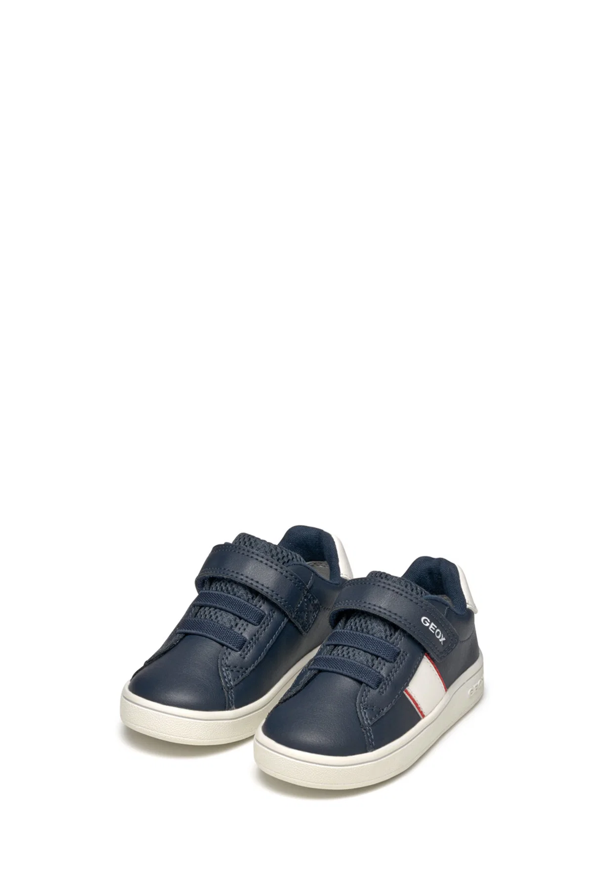 Geox Erkek Bebek Lacivert B Eclyper A - Synt. Lea Çift Bantlı Sneaker - Image 3