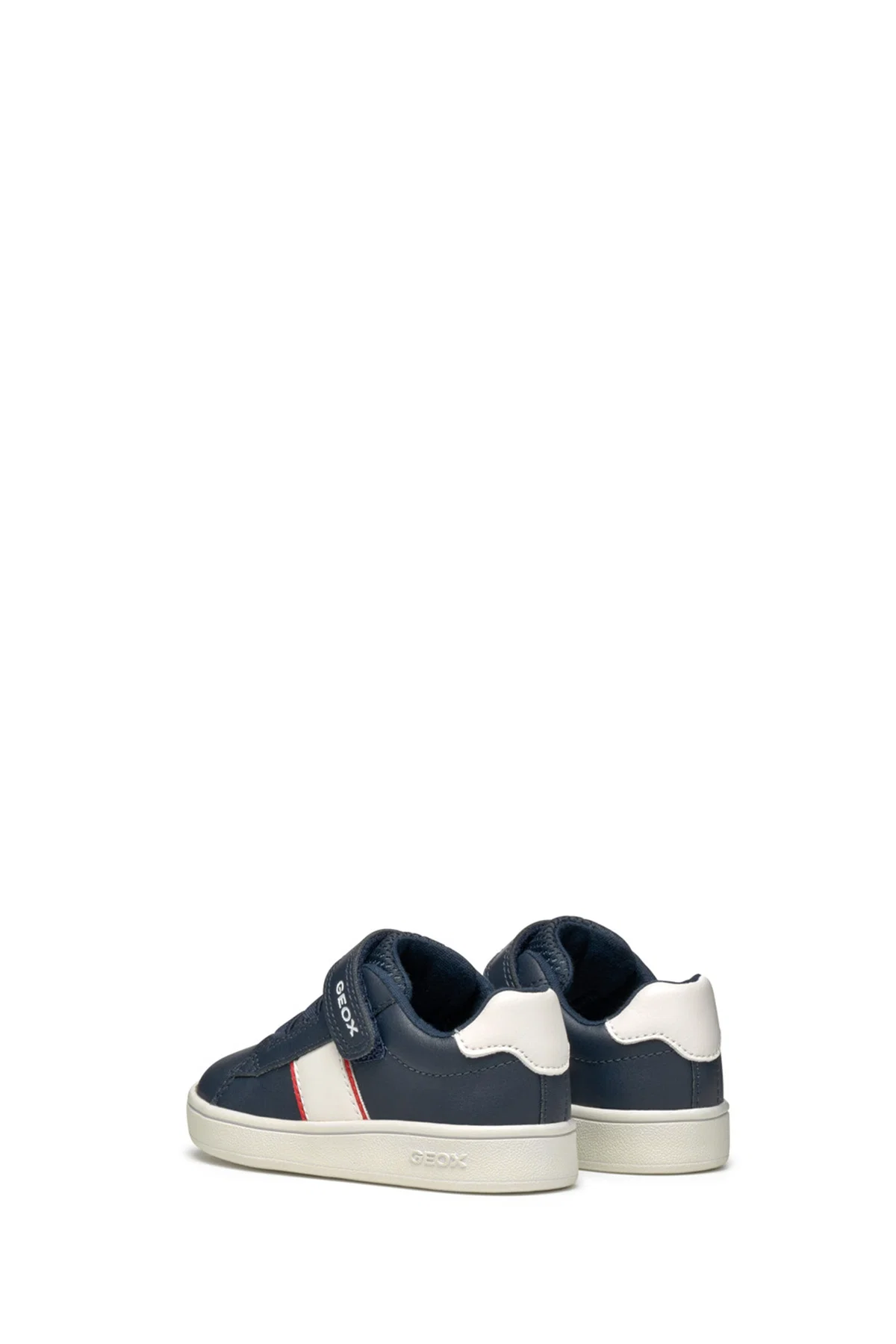 Geox Erkek Bebek Lacivert B Eclyper A - Synt. Lea Çift Bantlı Sneaker - Image 4