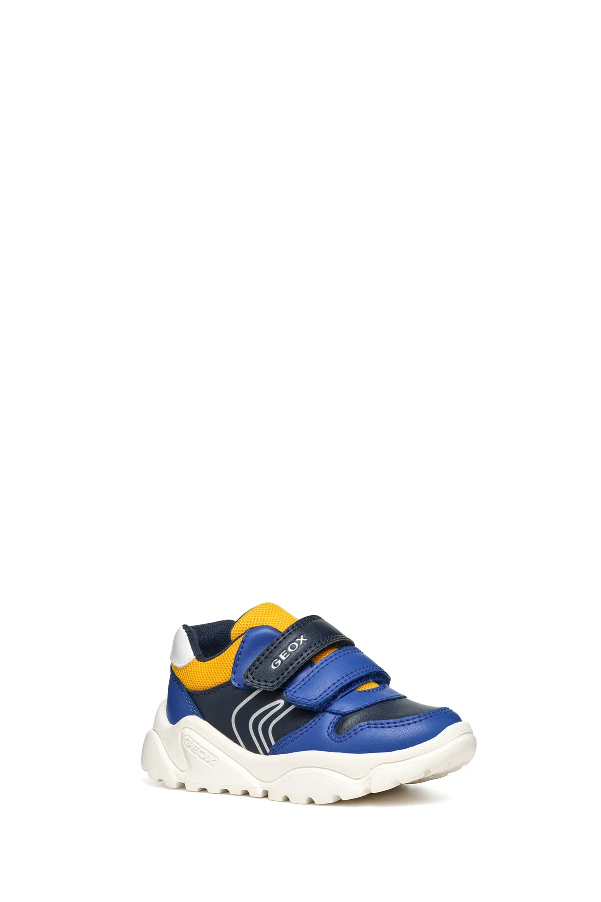 Geox Erkek Bebek Lacivert Ciufciuf Bantlı Deri Sneaker - Image 2