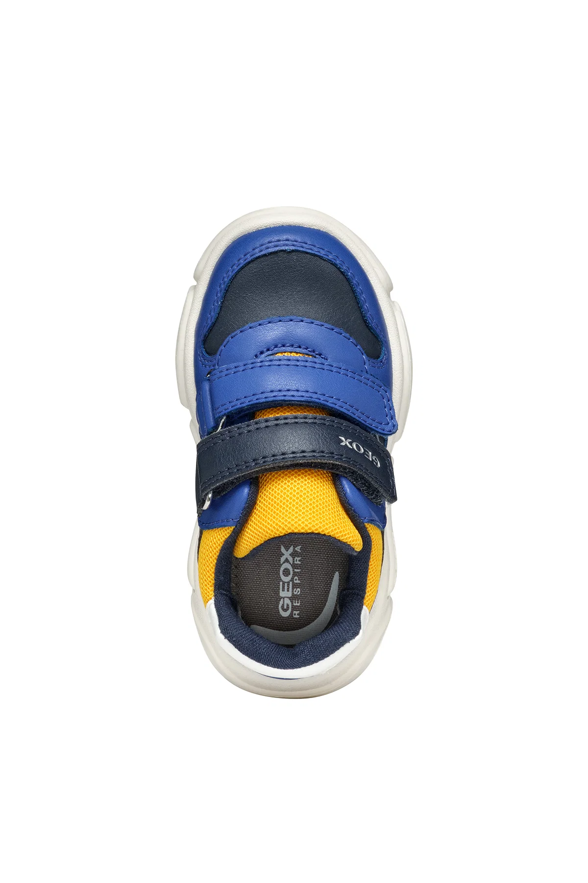 Geox Erkek Bebek Lacivert Ciufciuf Bantlı Deri Sneaker - Image 6