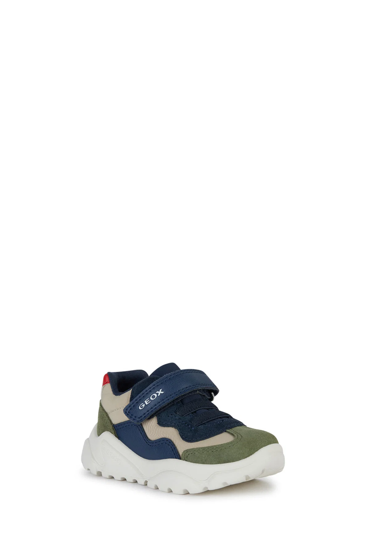 Geox Erkek Bebek Lacivert Ciufciuf Bantlı Süet Sneaker - Image 2