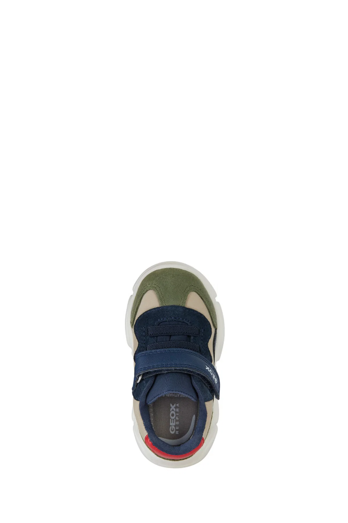 Geox Erkek Bebek Lacivert Ciufciuf Bantlı Süet Sneaker - Image 5
