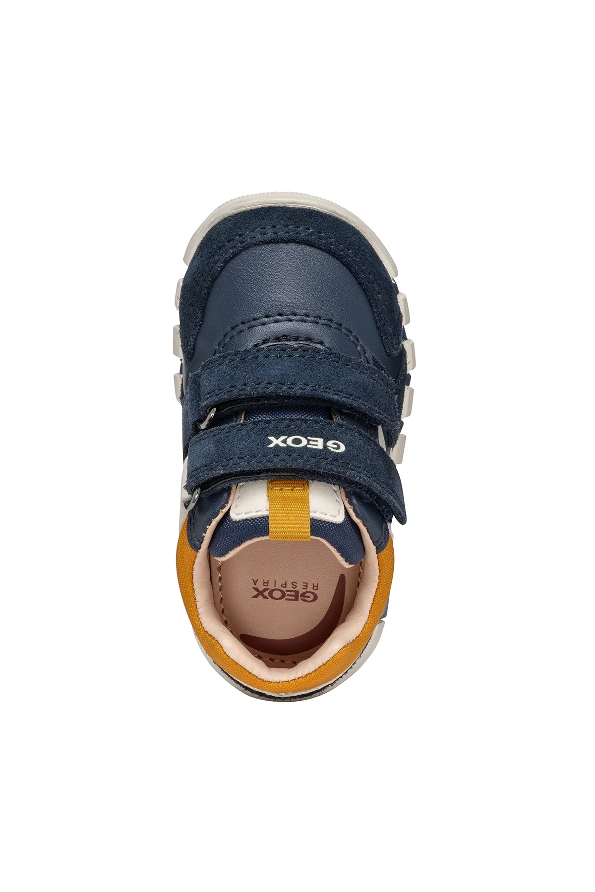 Geox Erkek Bebek Lacivert Iupidoo Bantlı Deri Sneaker - Image 7