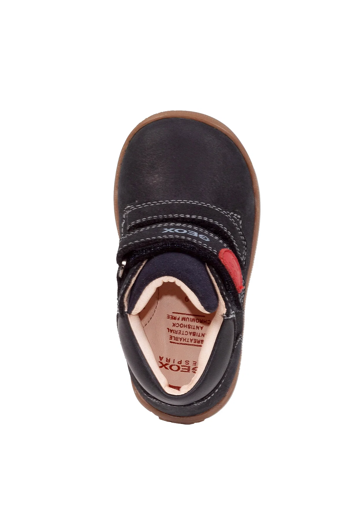 Geox Erkek Bebek Macchia Lacivert Bantlı Sneaker - Image 5