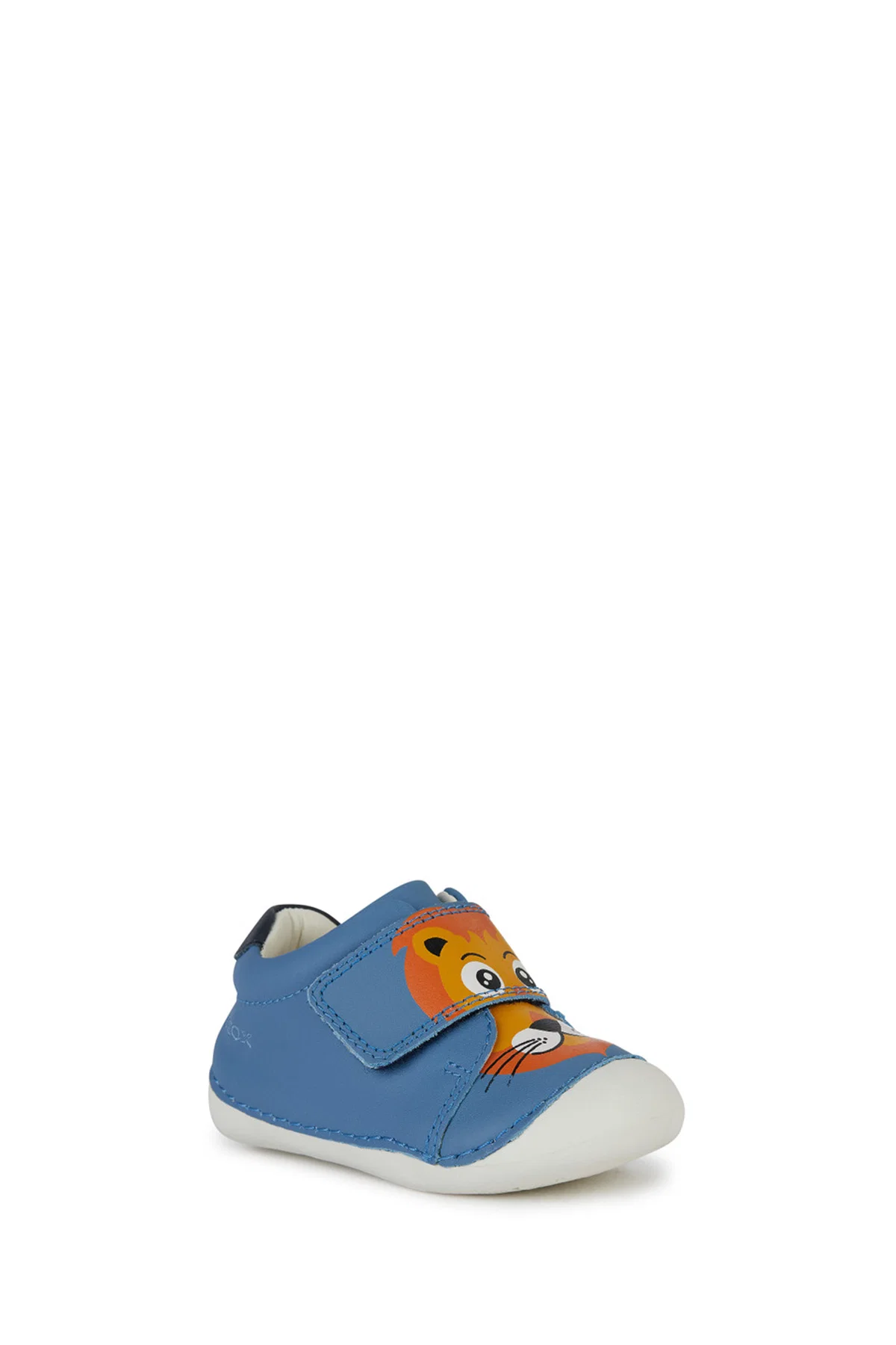 Geox Erkek Bebek Mavi Tutim Bantlı Süet Sneaker - Image 2