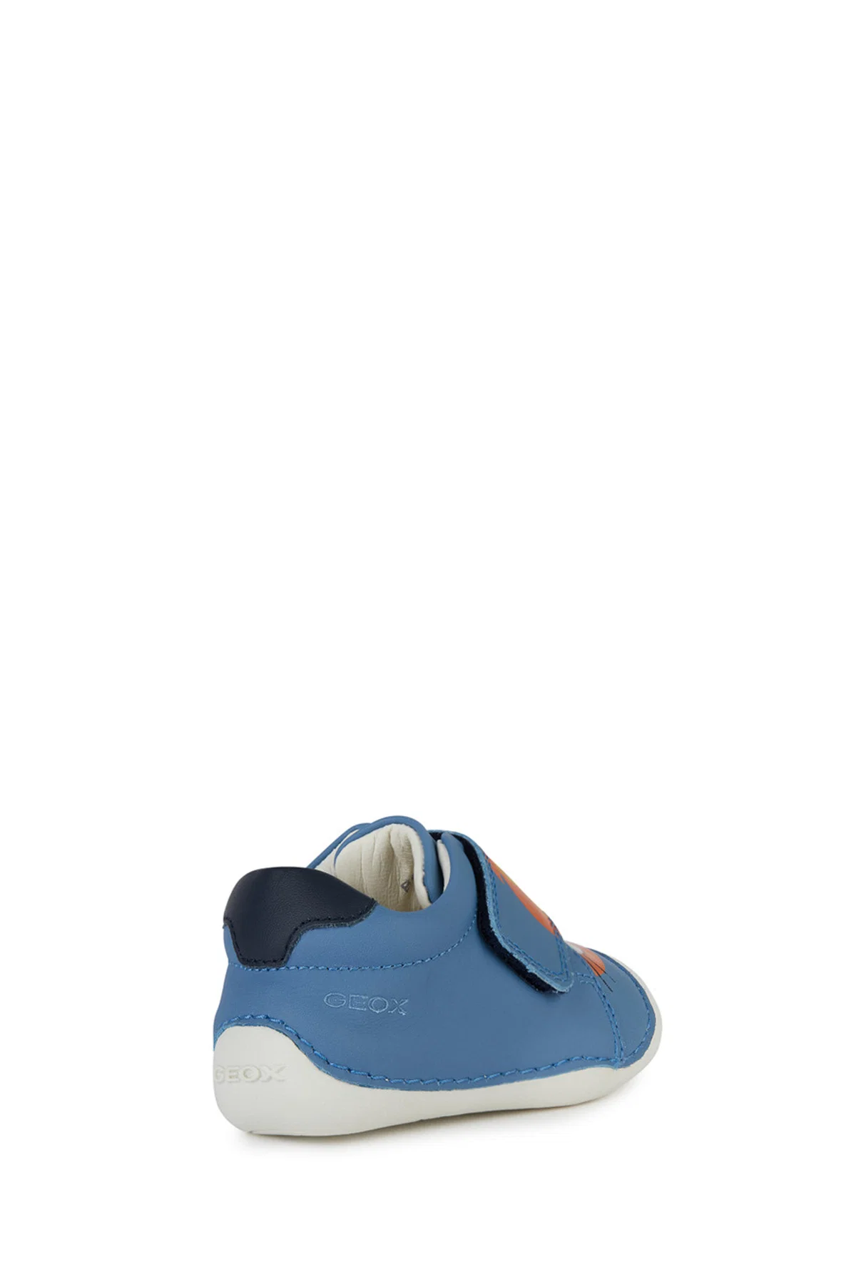 Geox Erkek Bebek Mavi Tutim Bantlı Süet Sneaker - Image 4
