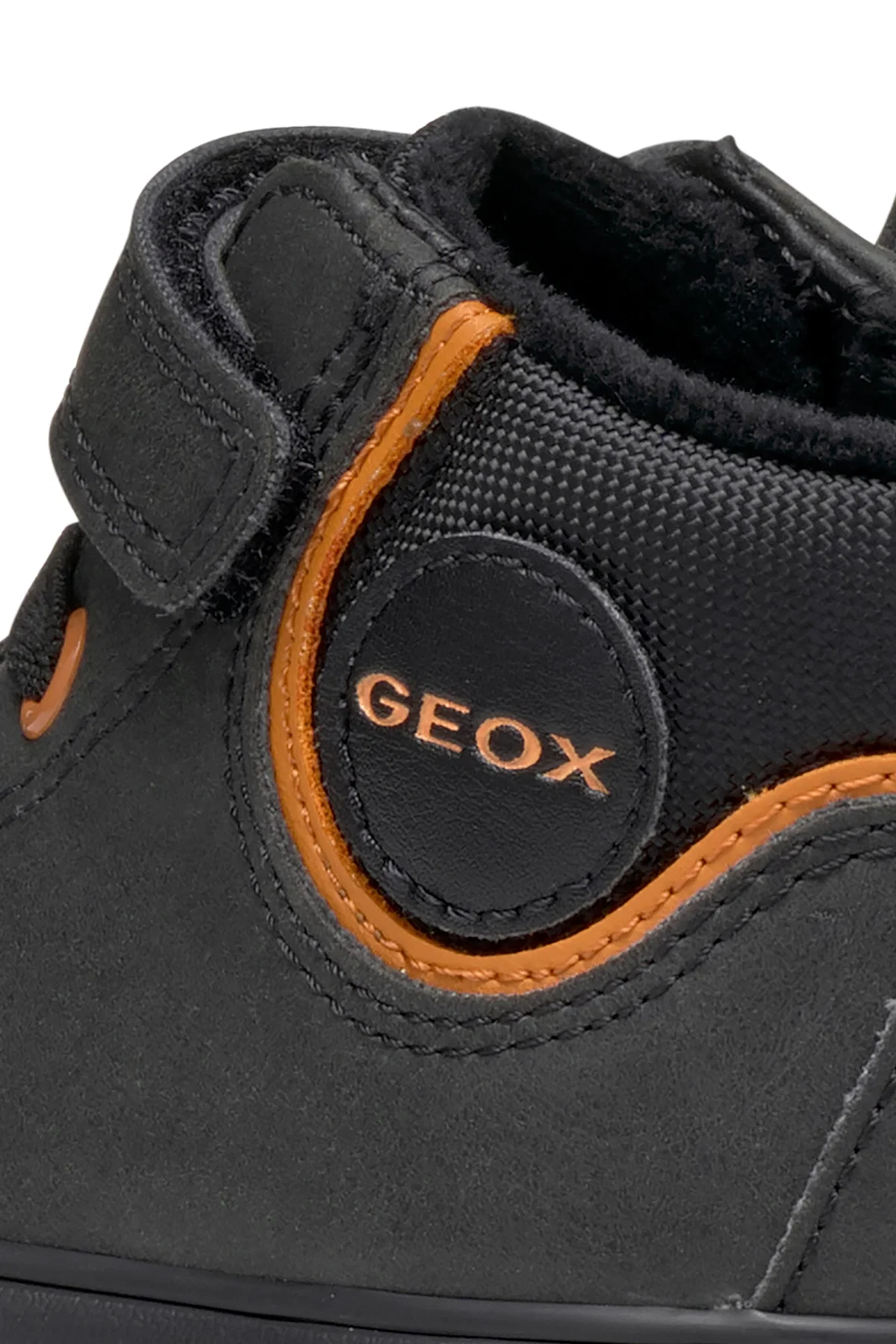 Geox Erkek Bebek Siyah B Gisli Nubuk Deri Bot - Image 10