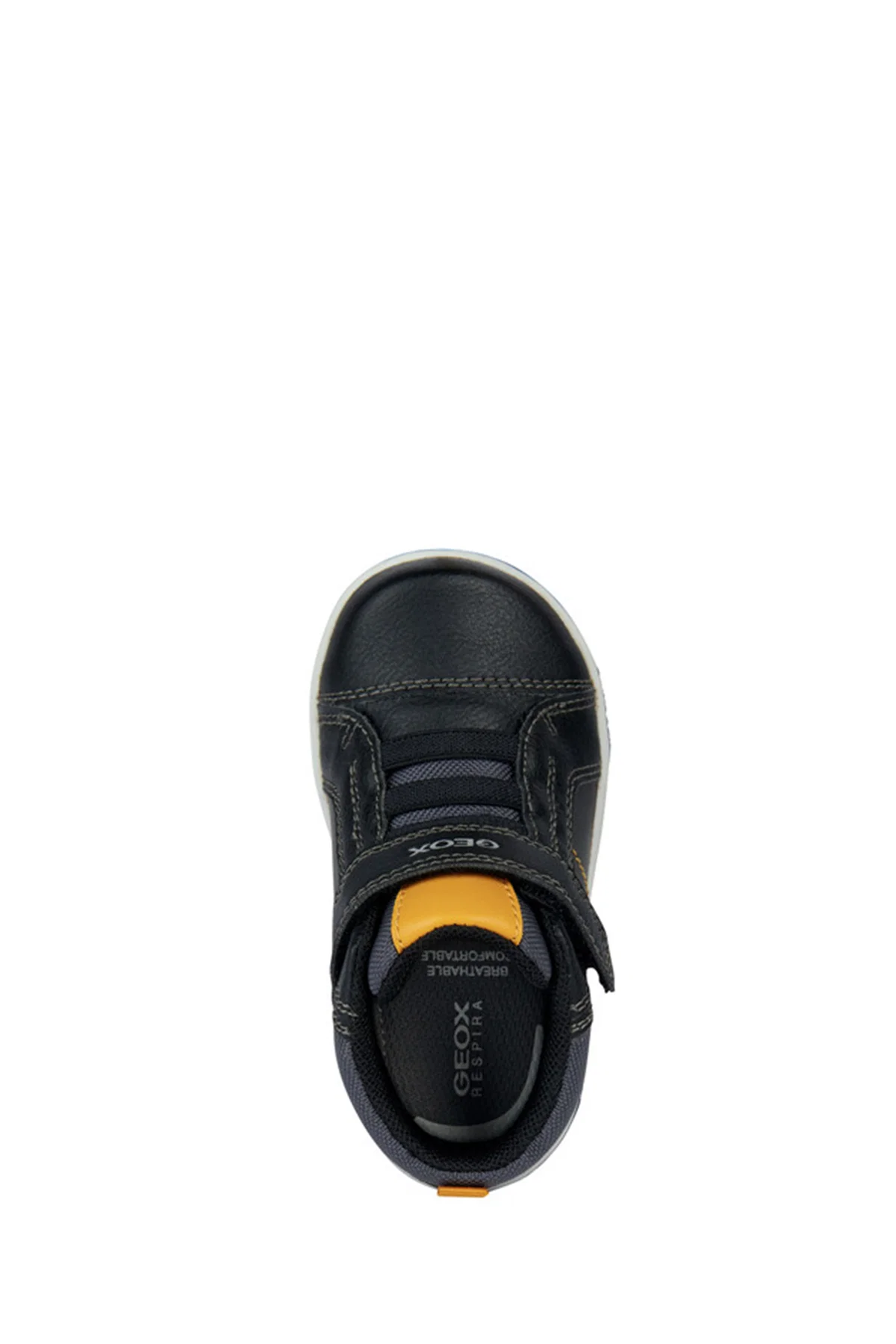 Geox Erkek Bebek Siyah Bantlı Deri Sneaker - Image 5