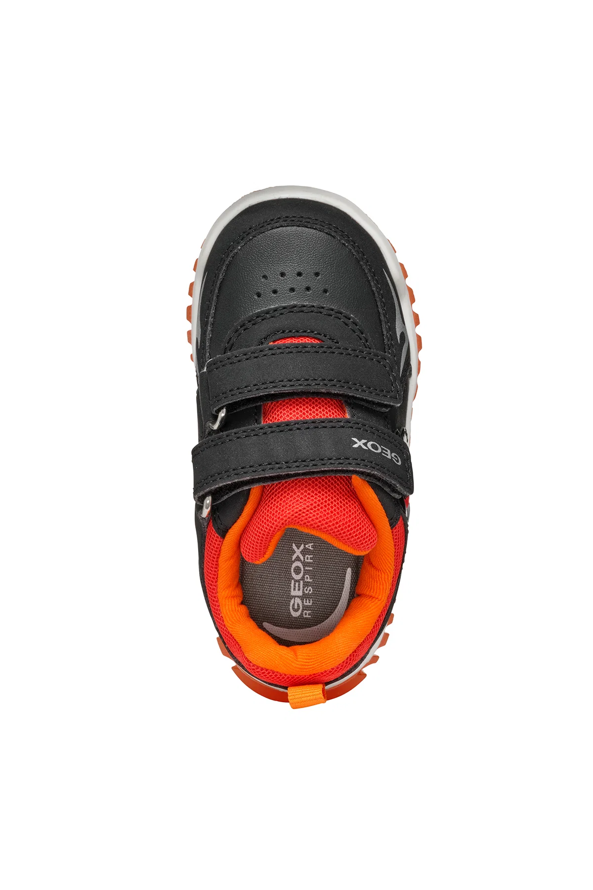 Geox Erkek Bebek Siyah Inek Bantlı Deri Sneaker - Image 6