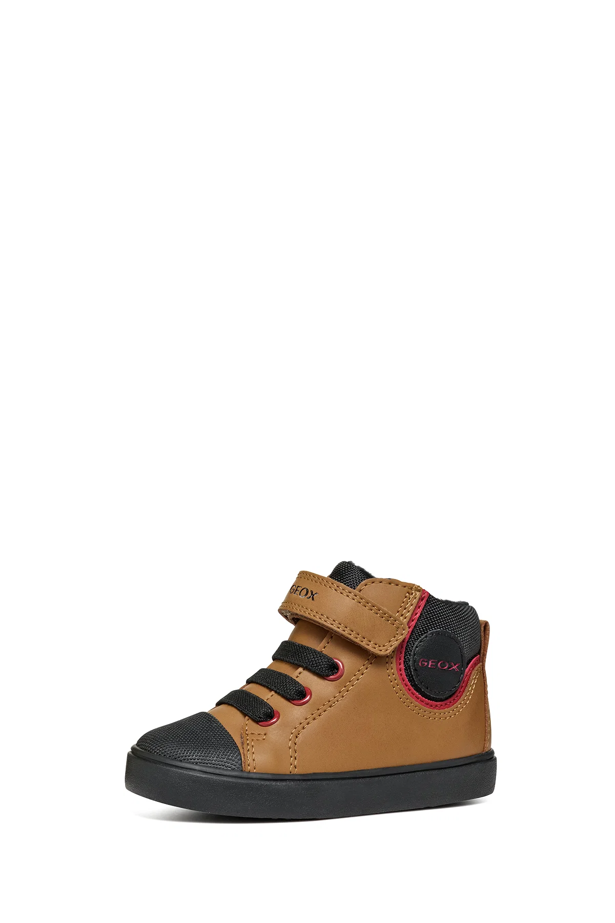 Geox Erkek Bebek Taba Gisli Toddler Bantlı Nubuk Deri Sneaker - Image 3