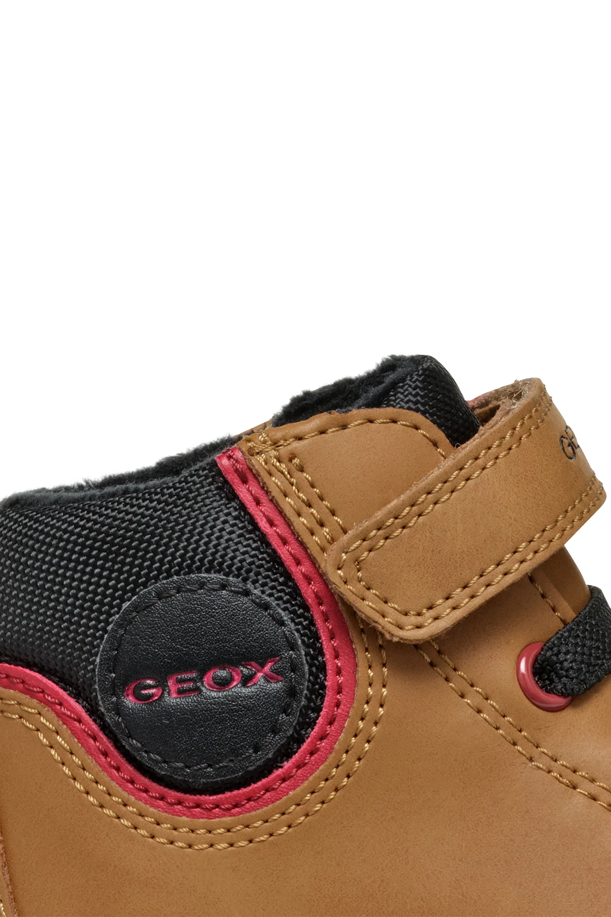 Geox Erkek Bebek Taba Gisli Toddler Bantlı Nubuk Deri Sneaker - Image 8