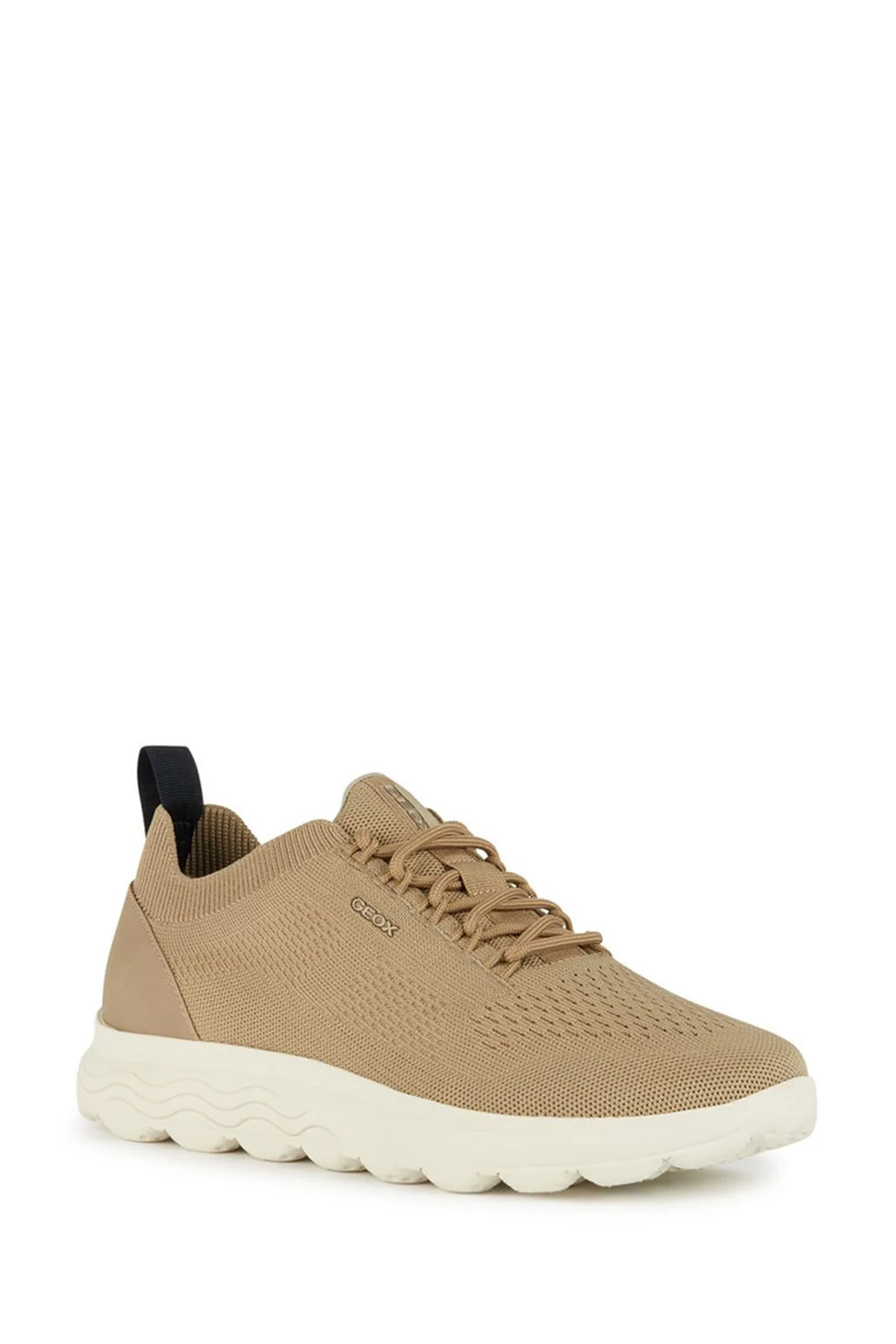 Geox Erkek Bej Spherica Bağcıklı Kumaş Sneaker - Image 2