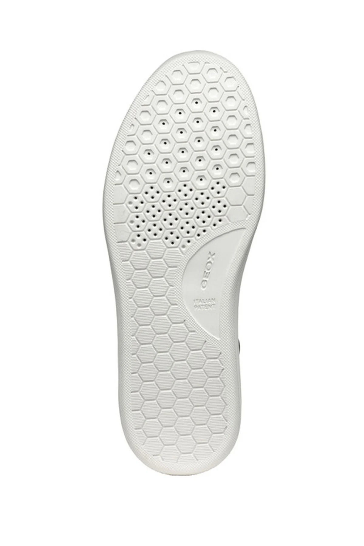 Geox Erkek Beyaz Deiven Bağcıklı Deri Casual Sneaker - Image 6