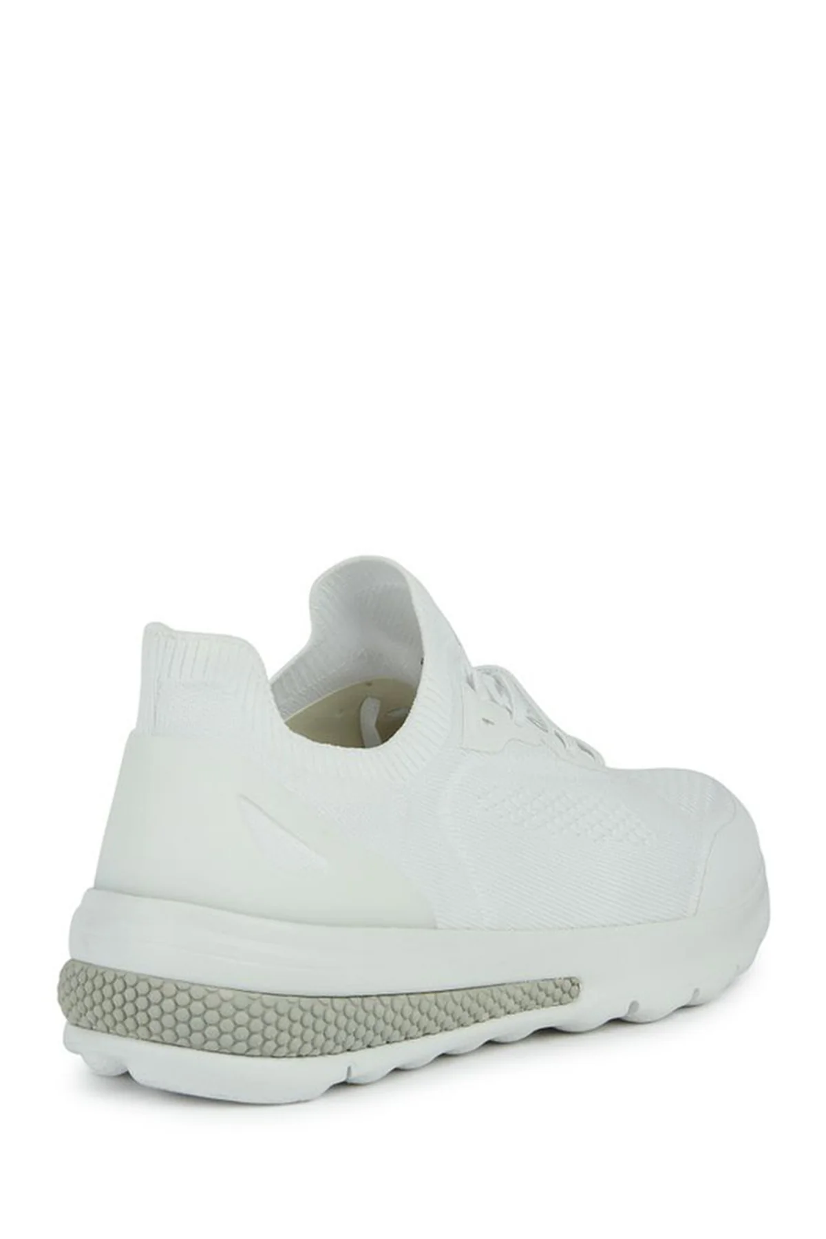 Geox Erkek Beyaz Spherica Actif Bağcıklı Kumaş Sneaker - Image 4