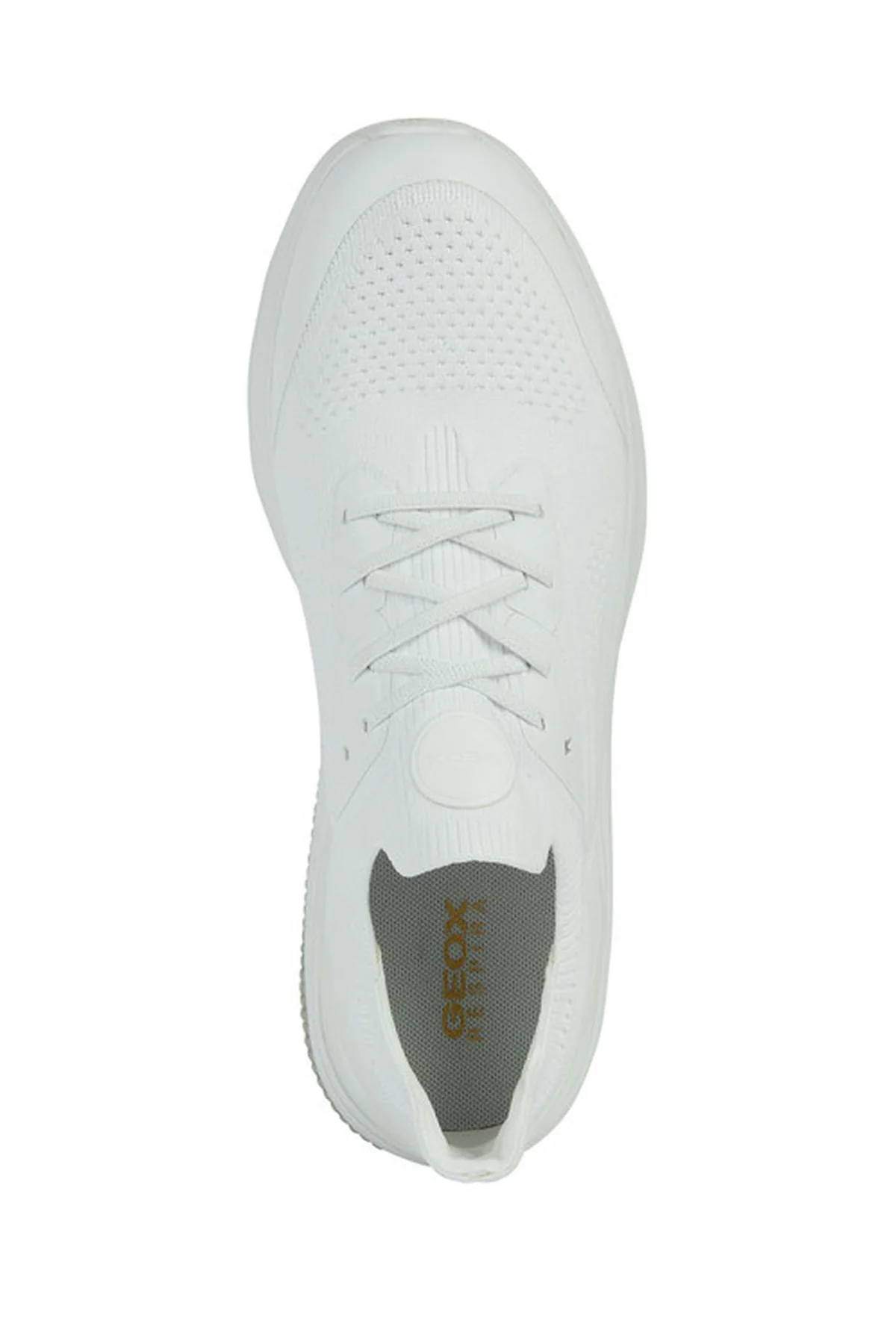 Geox Erkek Beyaz Spherica Actif Bağcıklı Kumaş Sneaker - Image 5