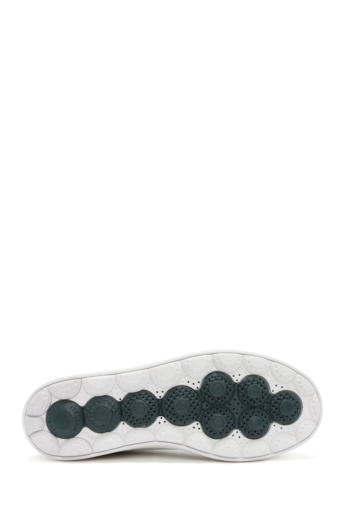 Geox Erkek Beyaz Spherica Ecub Bağcıklı Deri Sneaker - Image 4