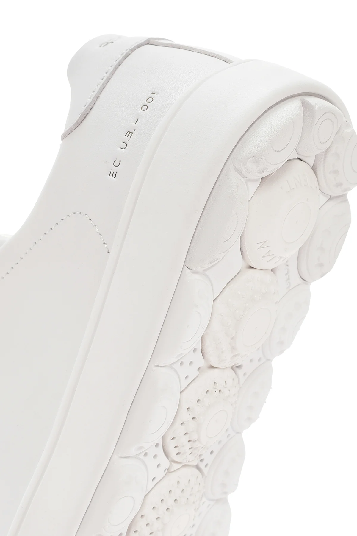 Geox Erkek Beyaz Spherica Ecub Bağcıklı Deri Sneaker - Image 8