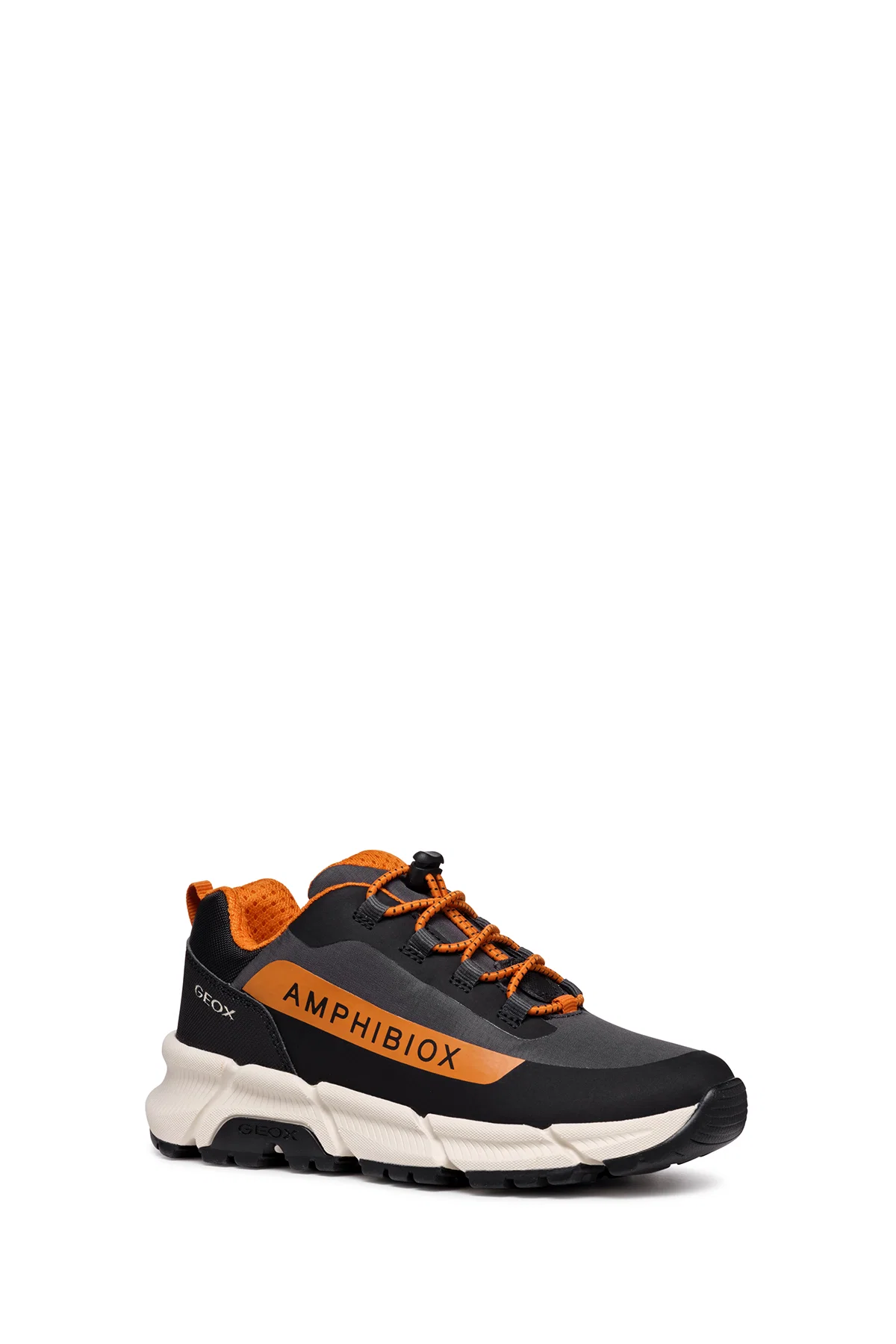 Geox Erkek Çocuk Gri Flexyper Plus Abx Bağcıklı Waterproof Sneaker - Image 2