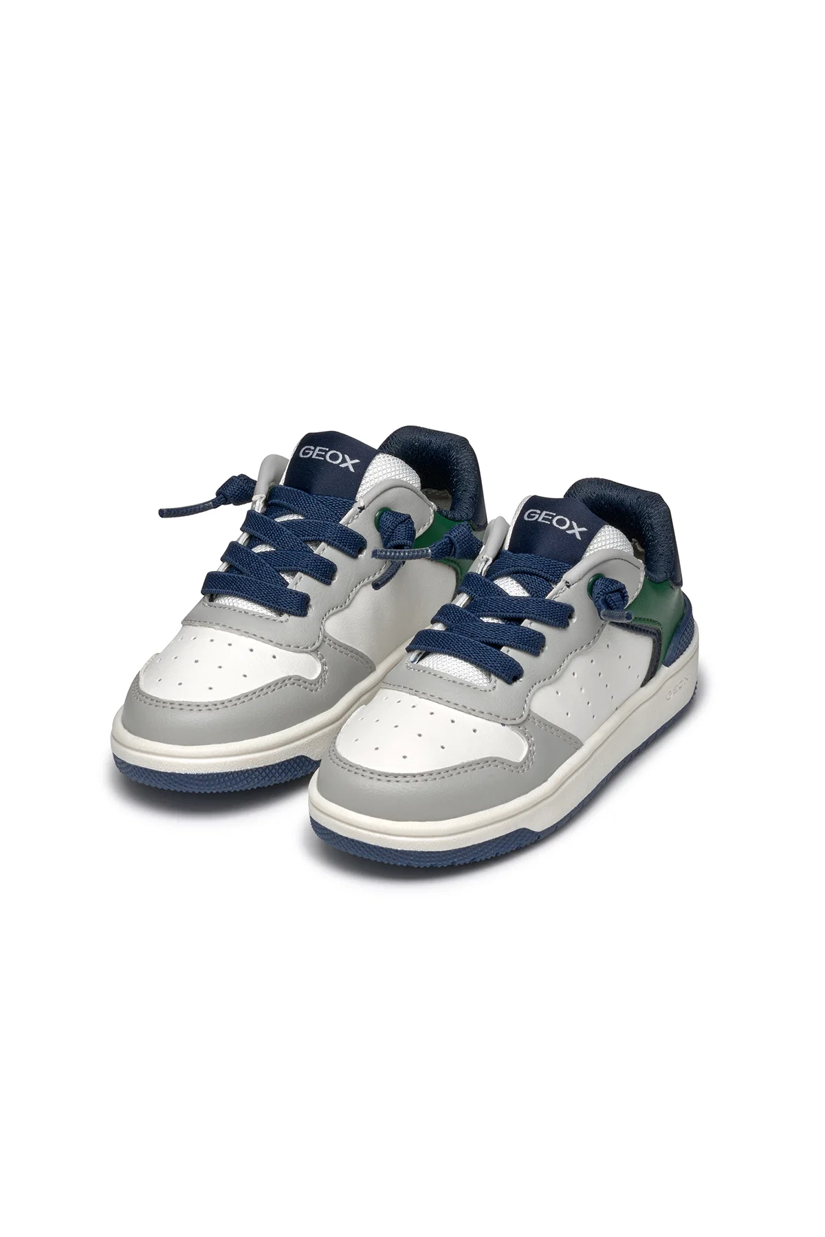 Geox Erkek Çocuk Gri Washiba Bağcıklı Sneaker - Image 2