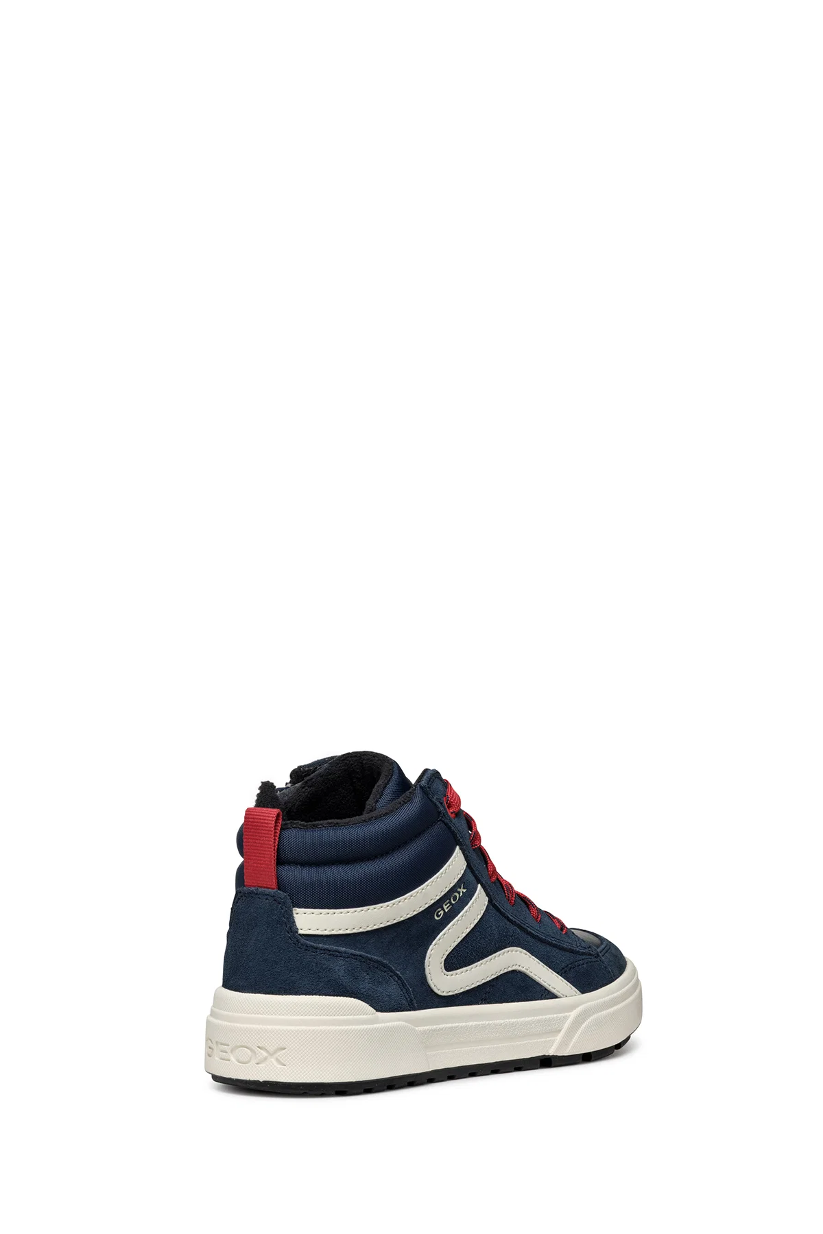 Geox Erkek Çocuk Lacivert Weemble Bağcıklı Fermuar Detaylı Bilekli Sneaker - Image 4
