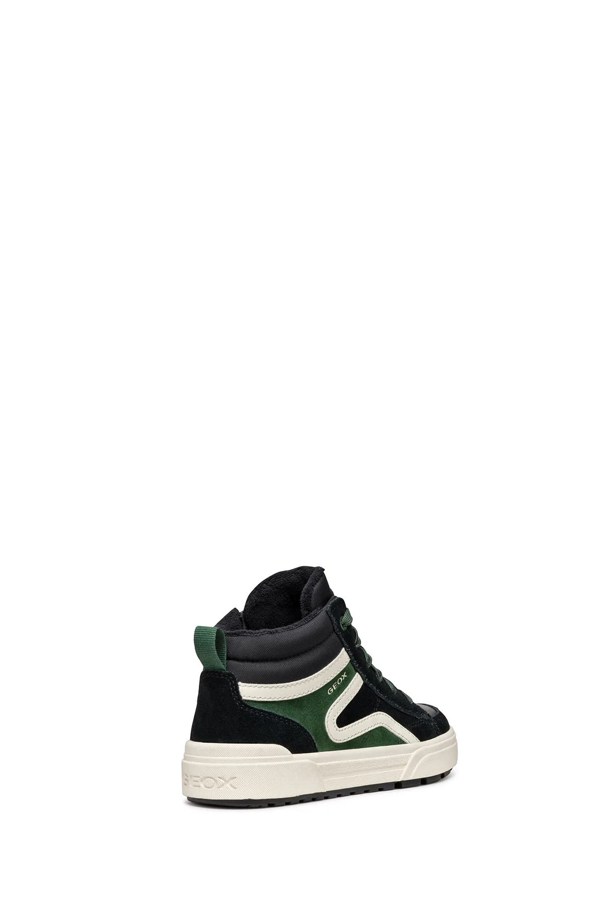Geox Erkek Çocuk Yeşil Weemble Bağcıklı Fermuar Detaylı Bilekli Sneaker - Image 7