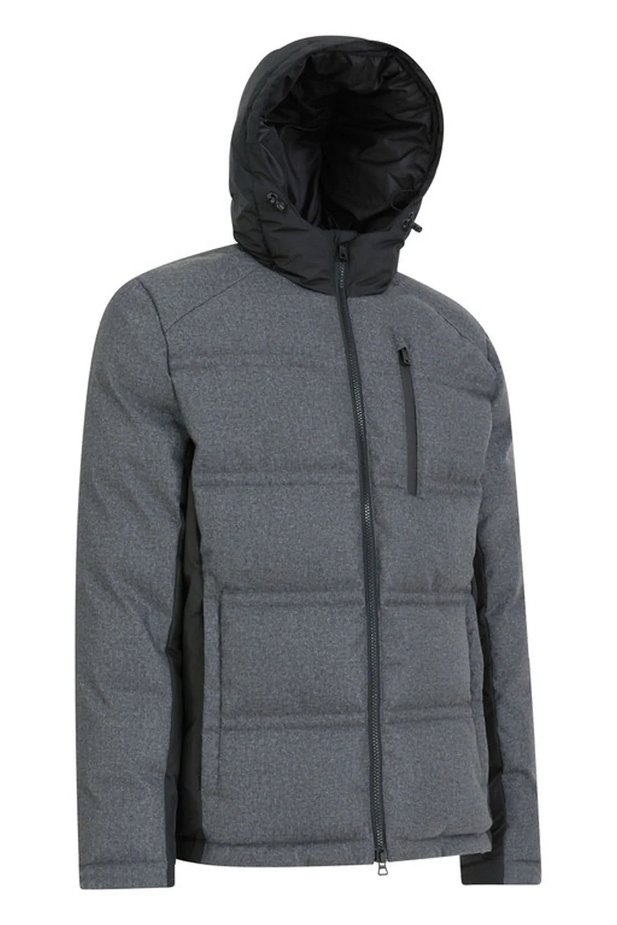 Geox Erkek Gri Radente Kapüşonlu Mont - Image 2