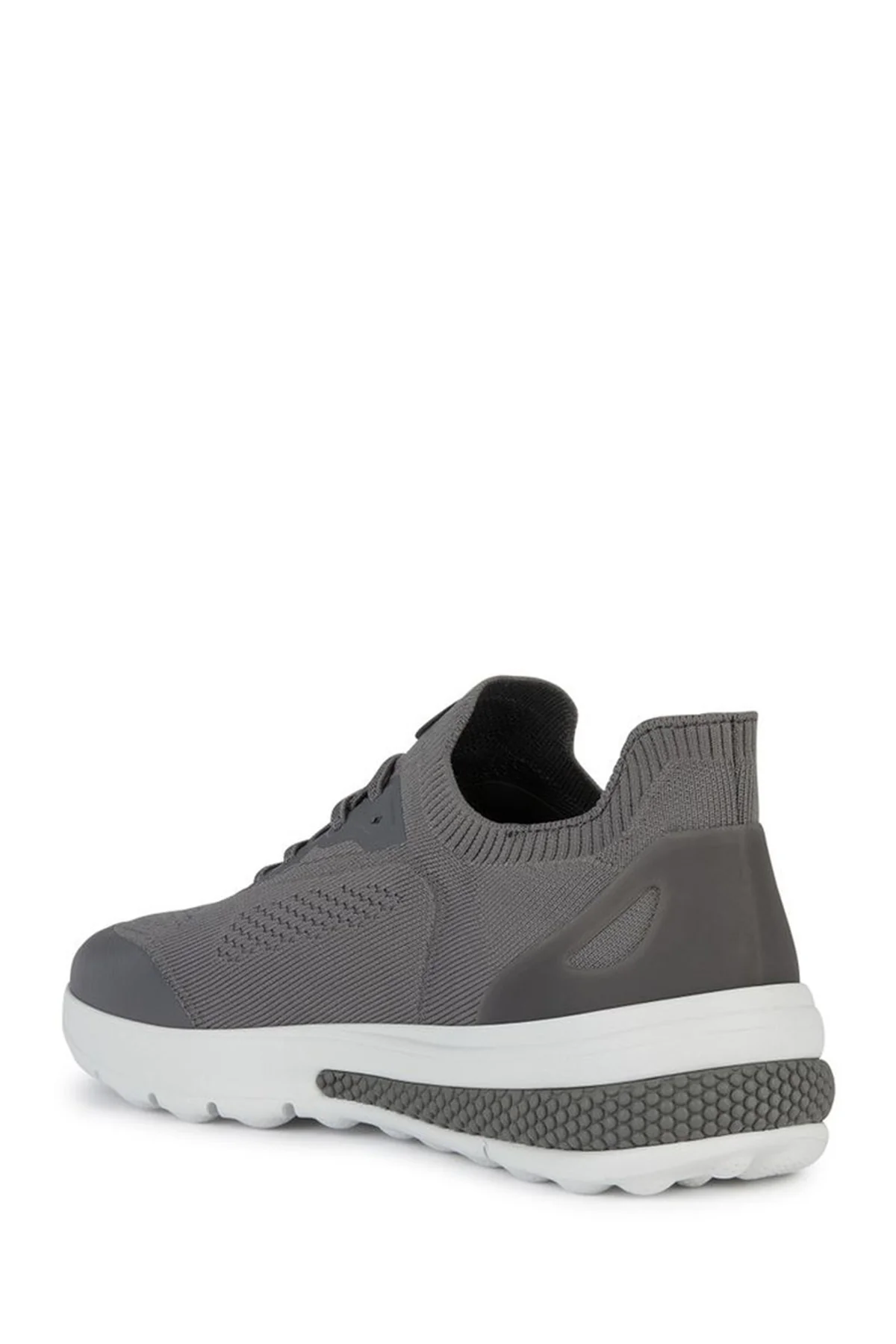 Geox Erkek Gri Spherica Actif Bağcıklı Kumaş Sneaker - Image 4