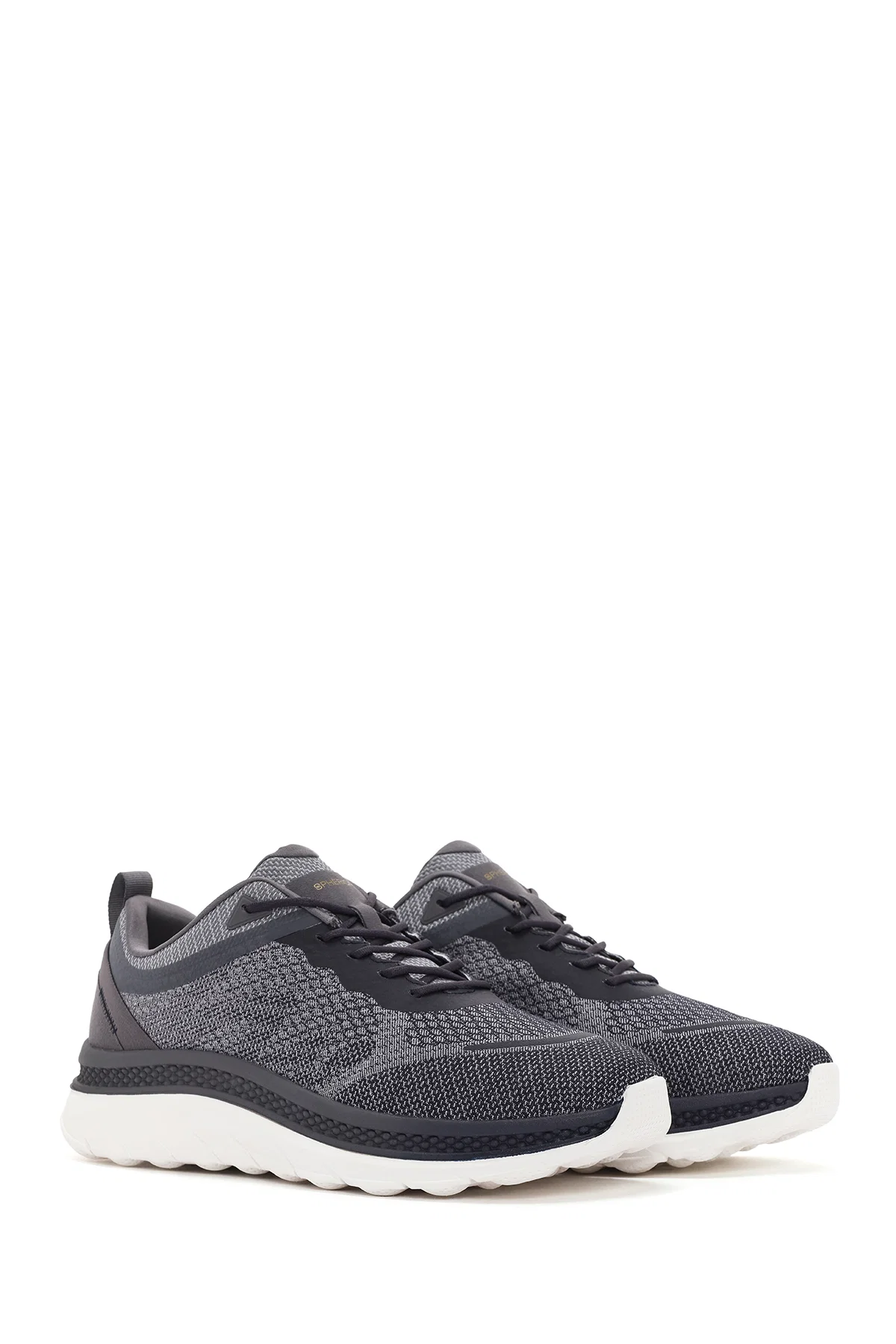 Geox Erkek Gri Spherica Actif X Bağcıklı Kumaş Sneaker - Image 3