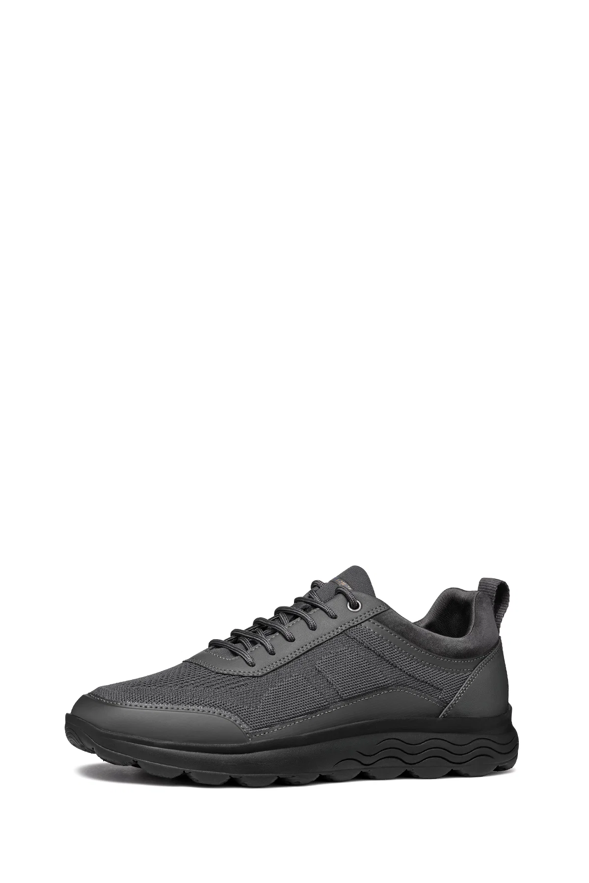 Geox Erkek Gri Spherica Bağcıklı Deri Sneaker - Image 2