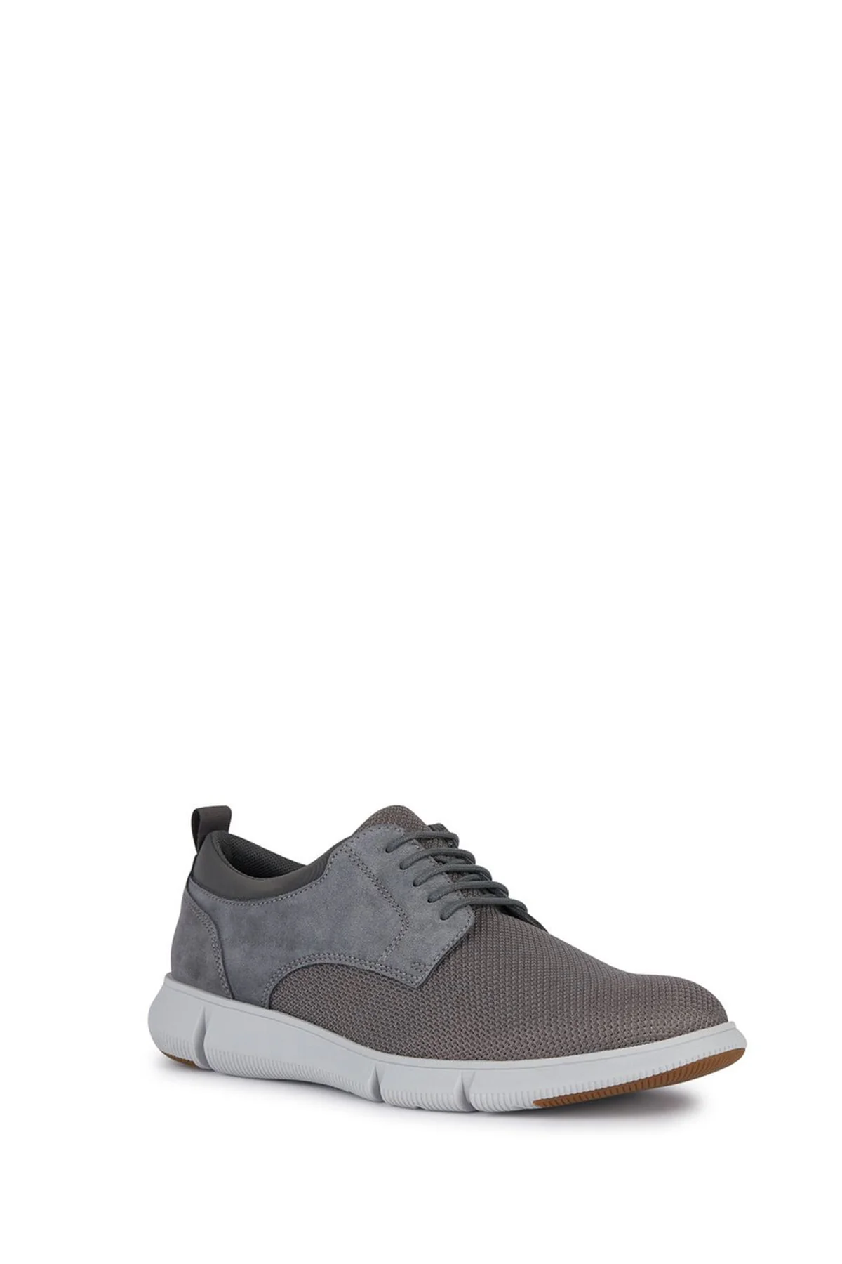 Geox Erkek Gri Spherica Deri Casual Ayakkabı - Image 3