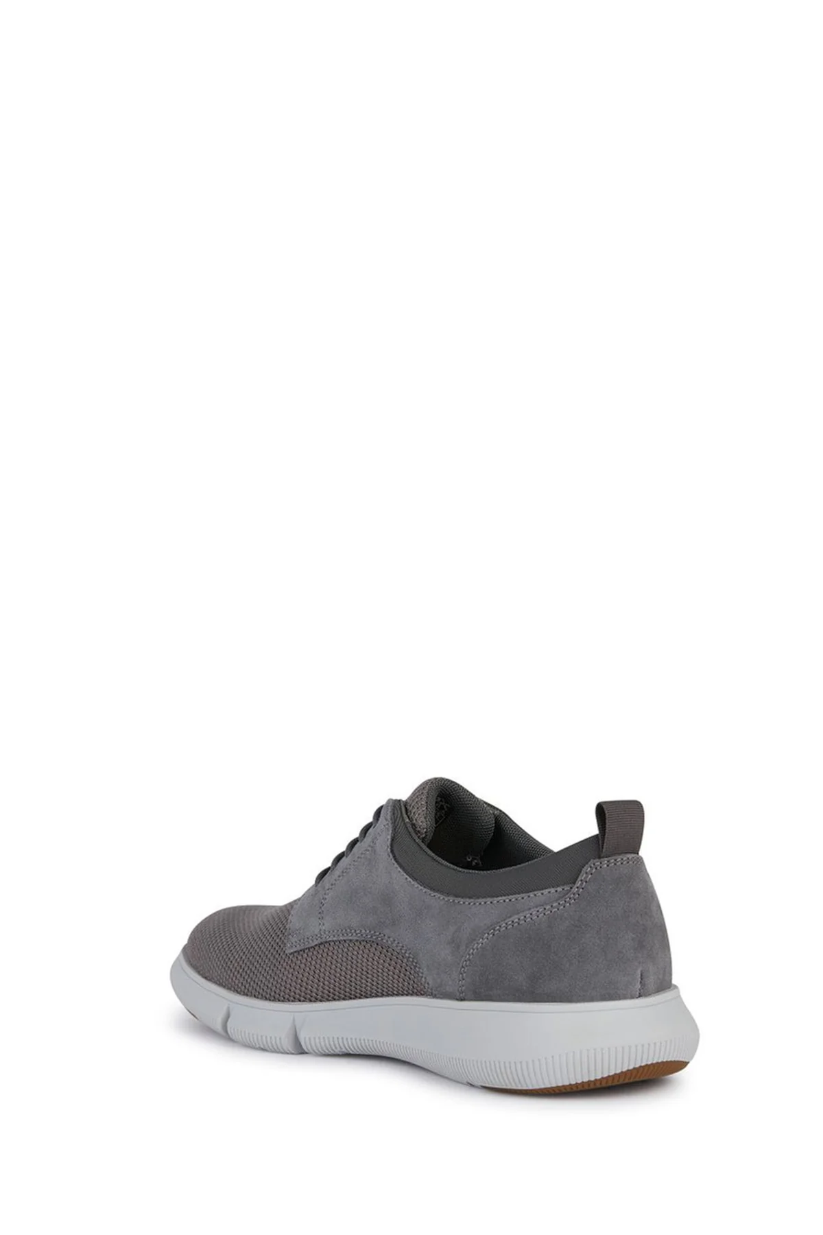 Geox Erkek Gri Spherica Deri Casual Ayakkabı - Image 4