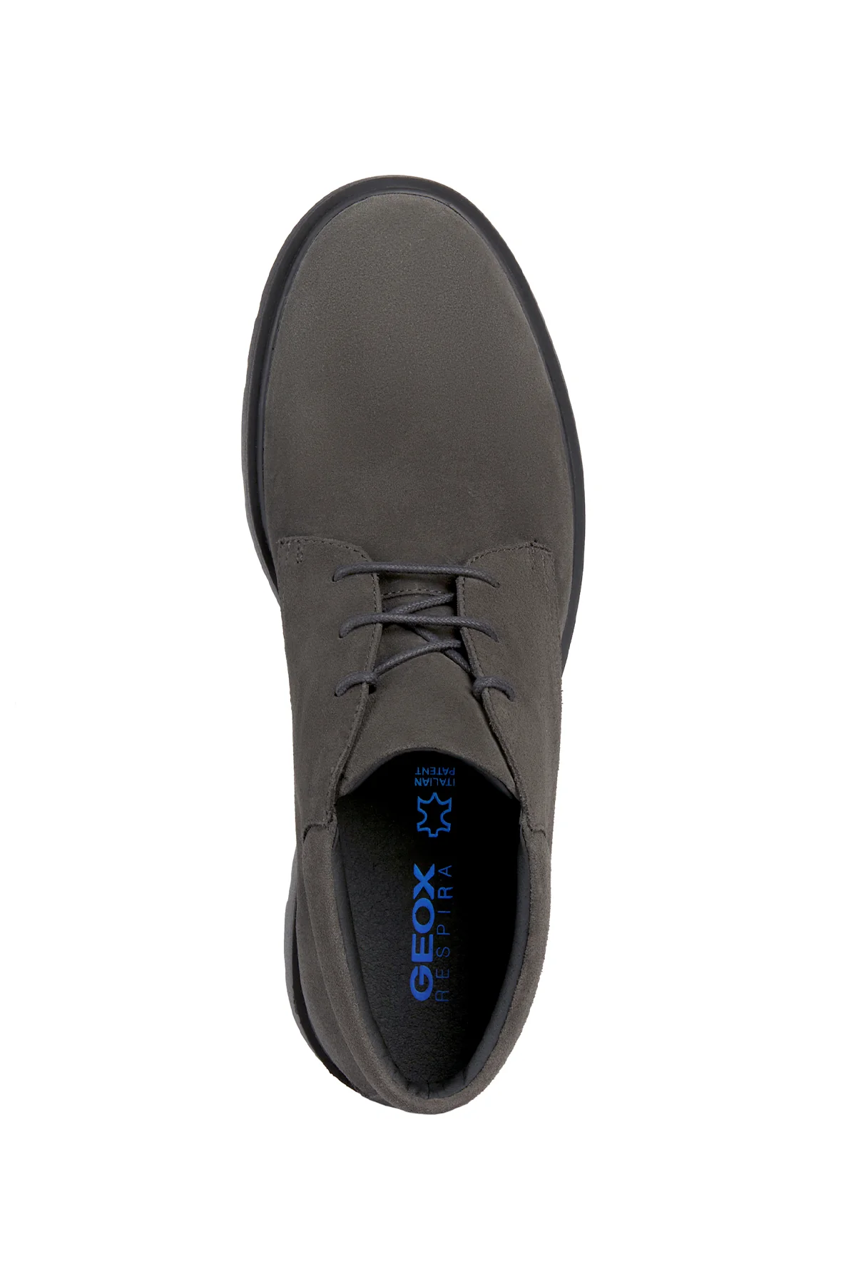 Geox Erkek Gri Spherica Ec1 Nubuk Deri Bot - Image 5